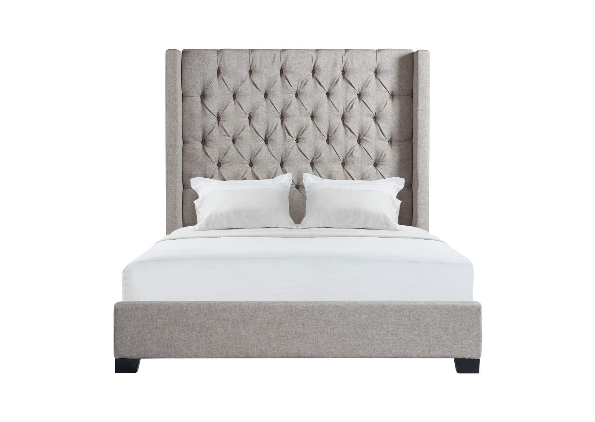 Morrow Queen Bed In Heirloom Grey,Elements