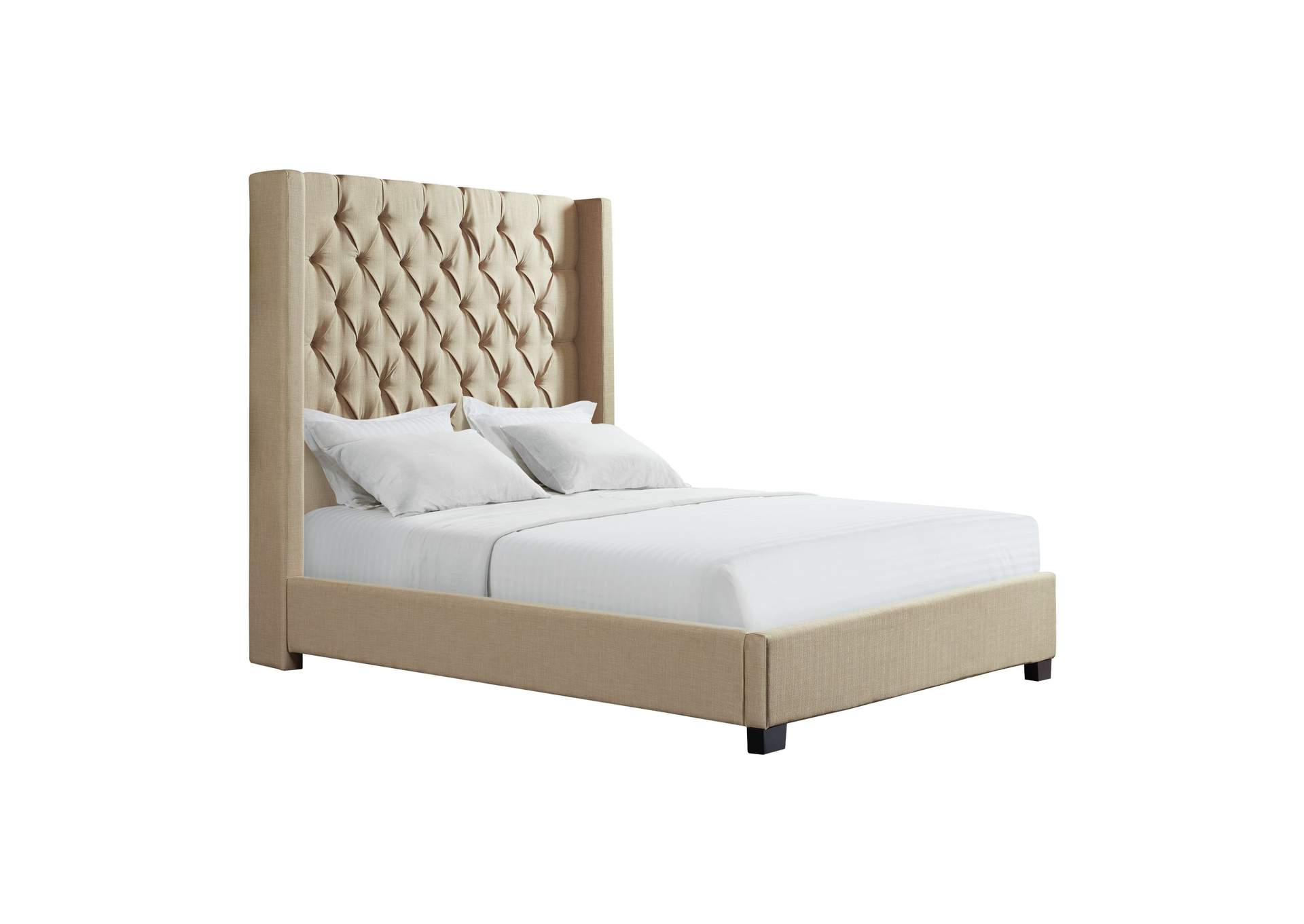 Morrow Queen Bed In Heirloom Natural,Elements