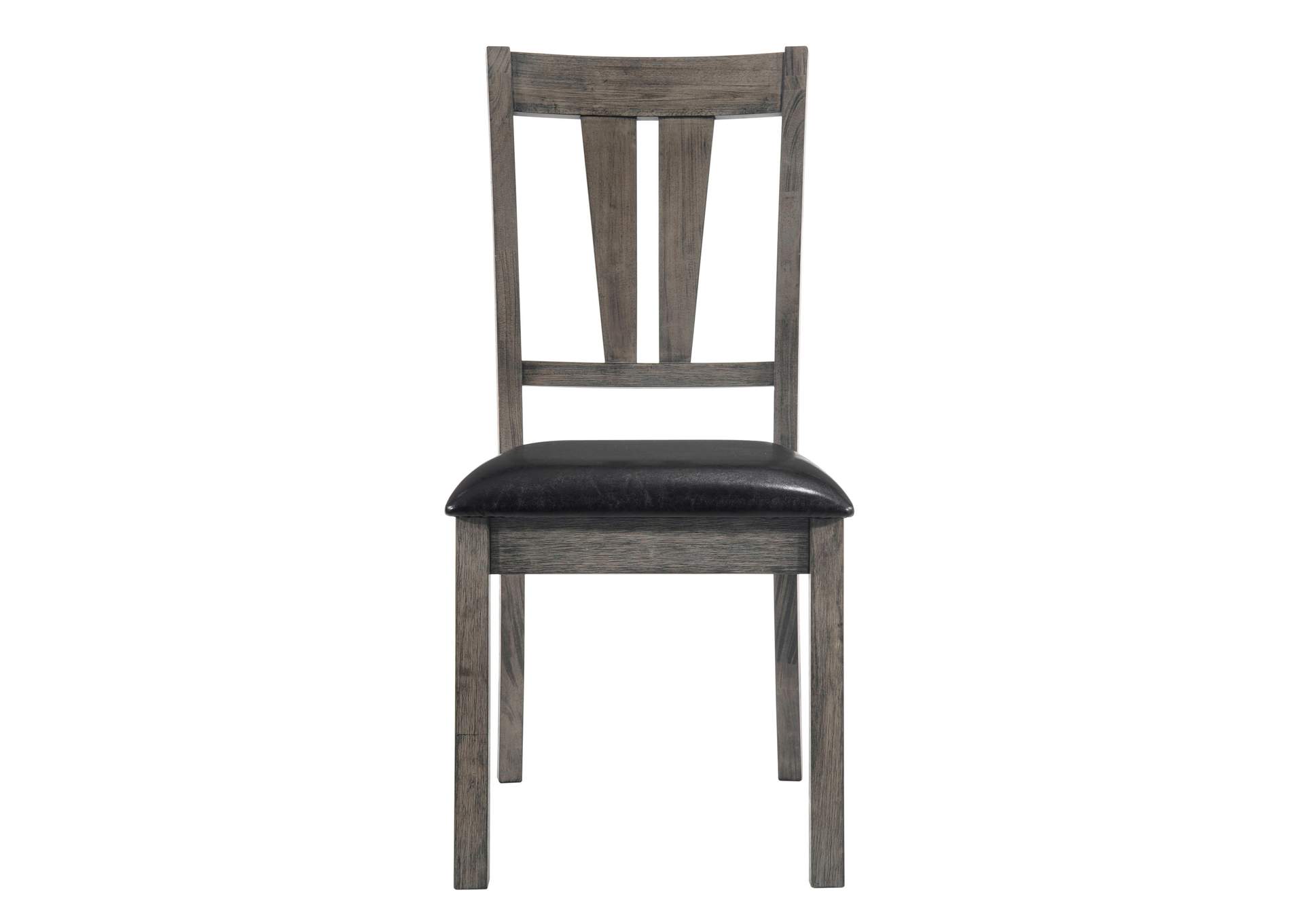 Nathan Fan Back Chair With Pu Seat 2 Per Pack,Elements