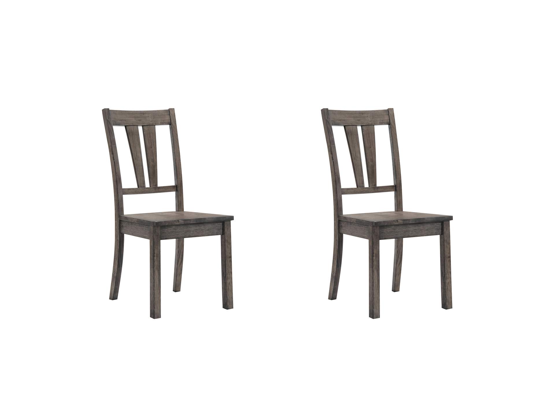 Nathan Fan Back Chair With Wooden Seat 2 Per Pack,Elements