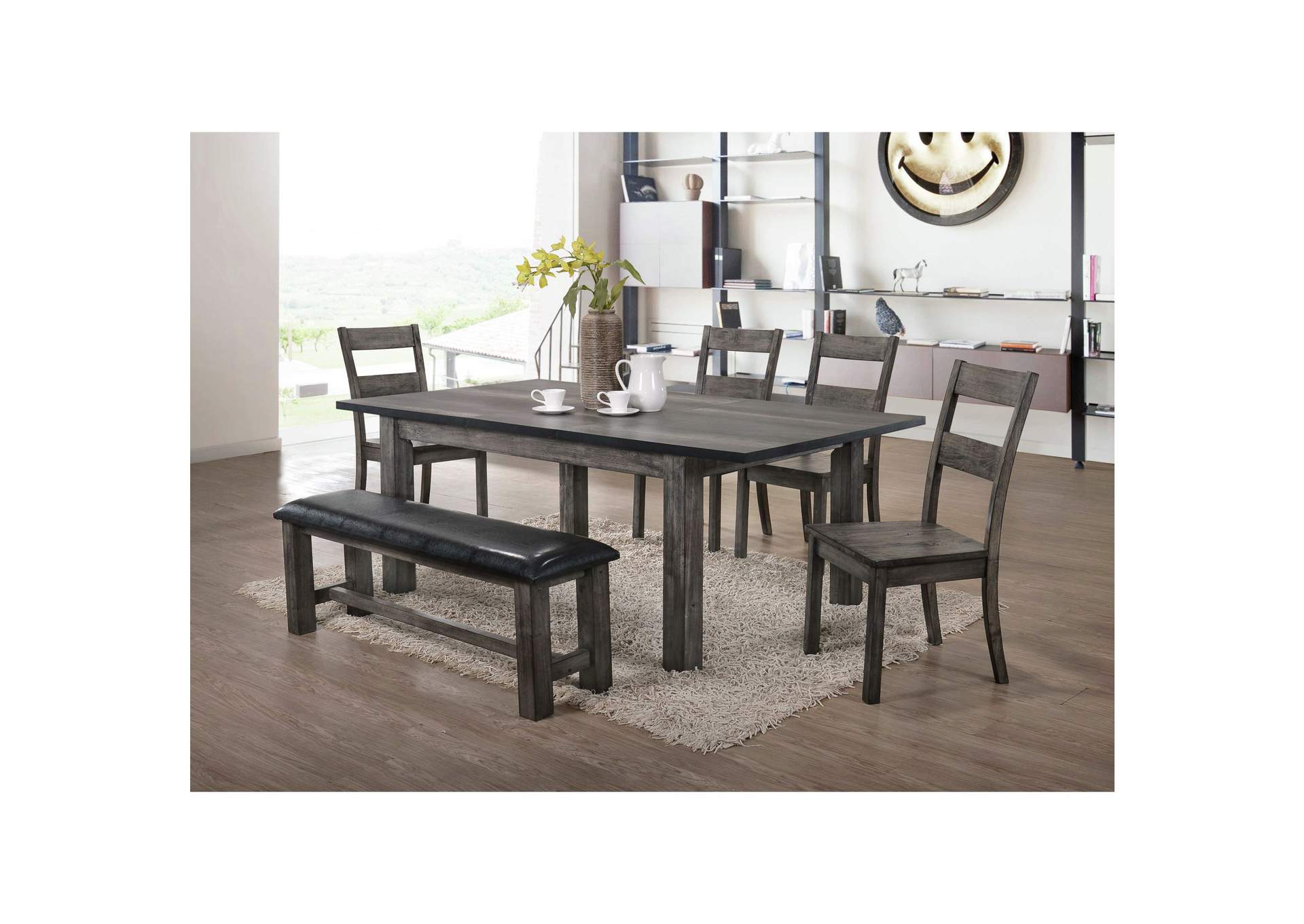 Nathan Dining 6 Piece Set,Elements