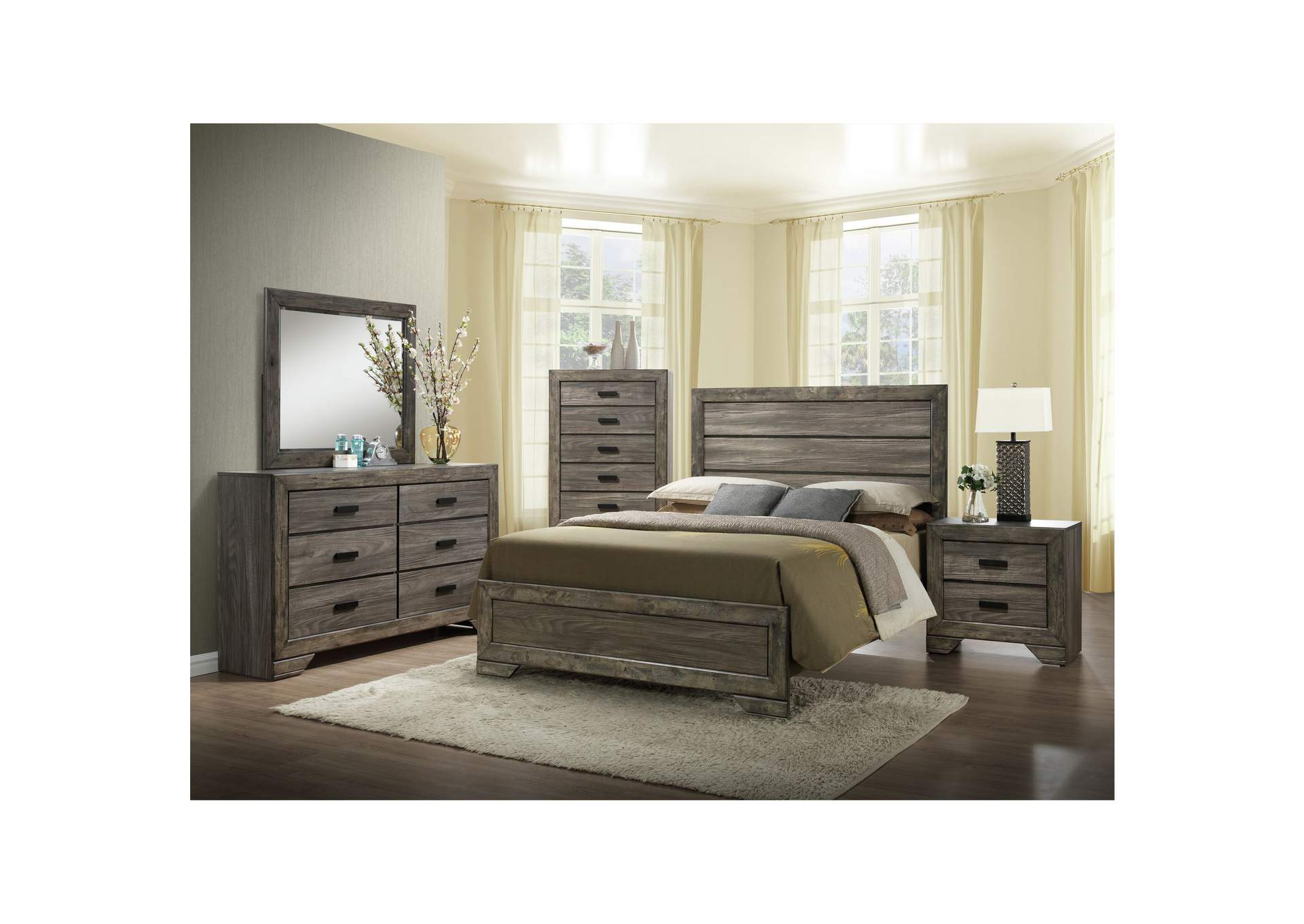 Nathan Youth Full Panel Bed,Elements
