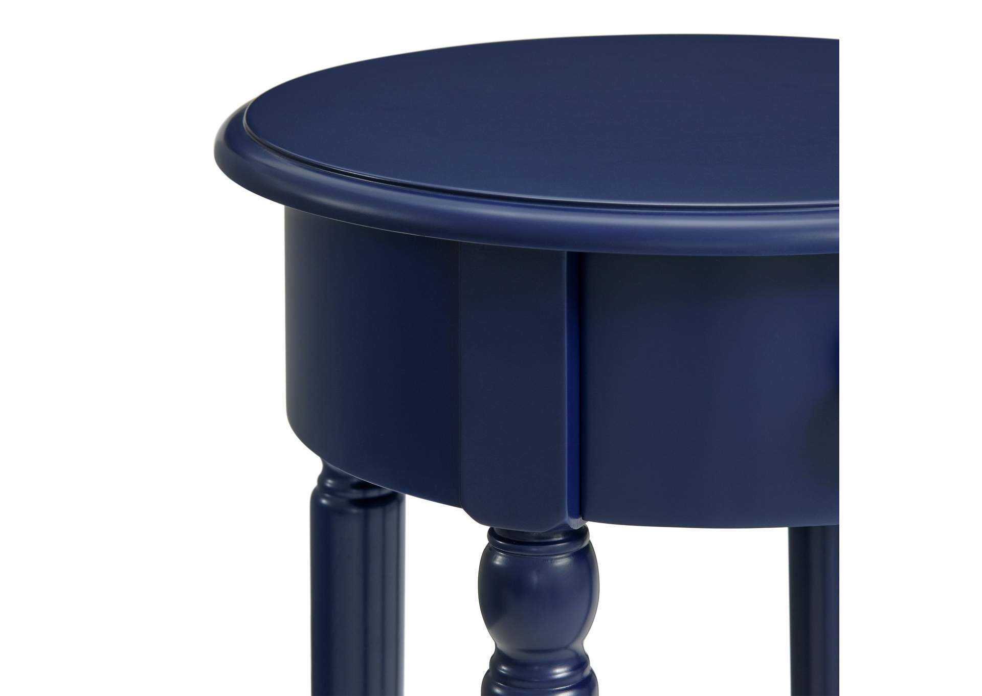 Nico Side Table In Blue,Elements