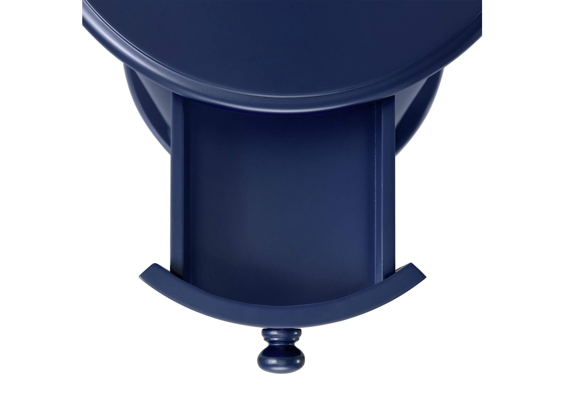 Nico Side Table In Blue,Elements