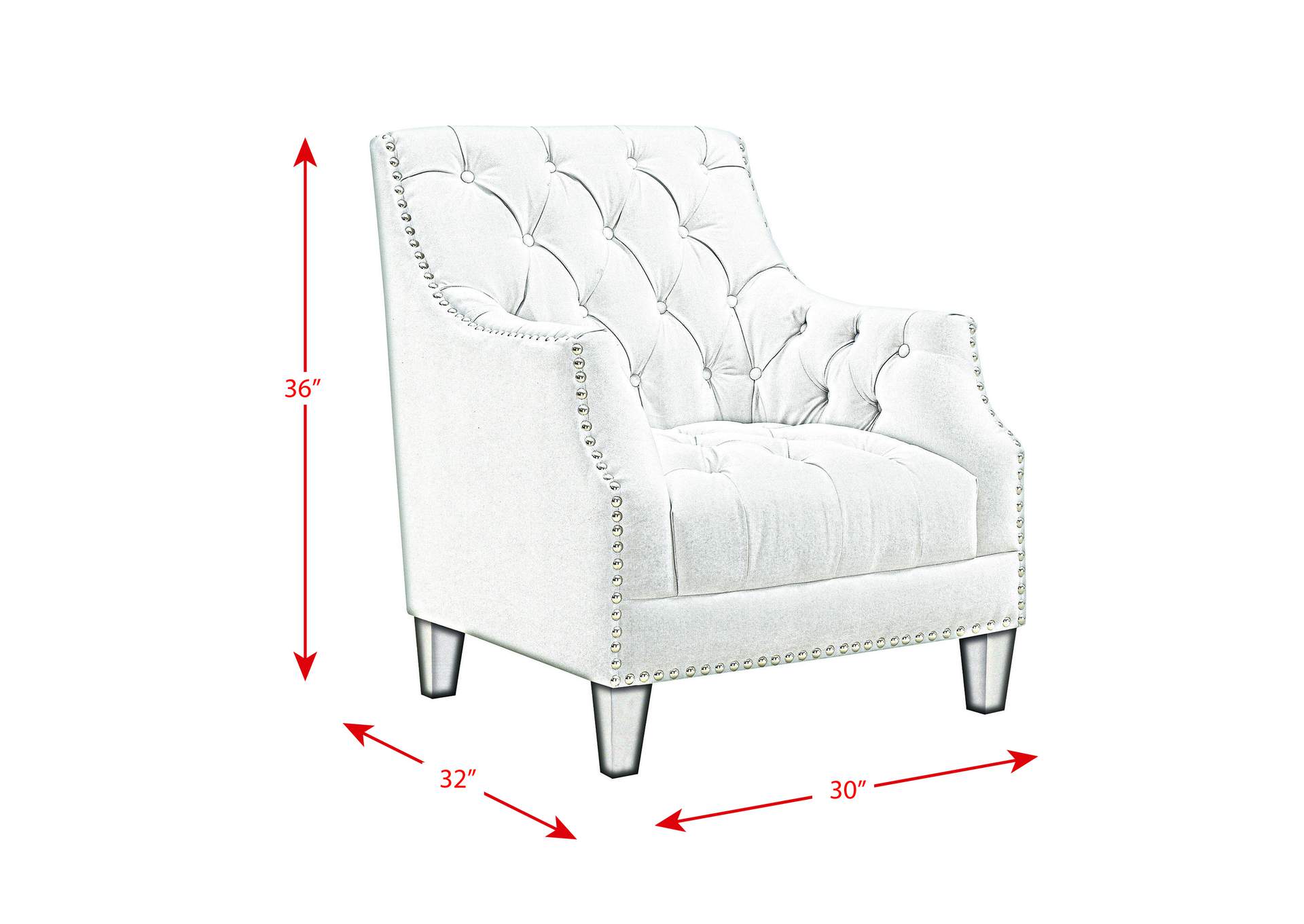 Norway Accent Chair In Ottoman Charcoal,Elements