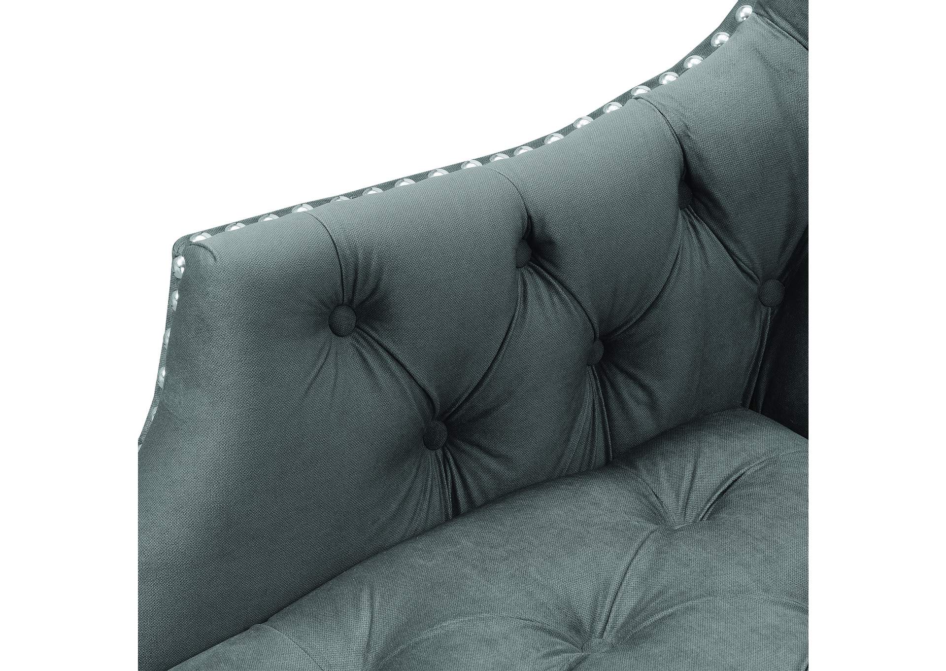 Norway Accent Chair In Ottoman Charcoal,Elements