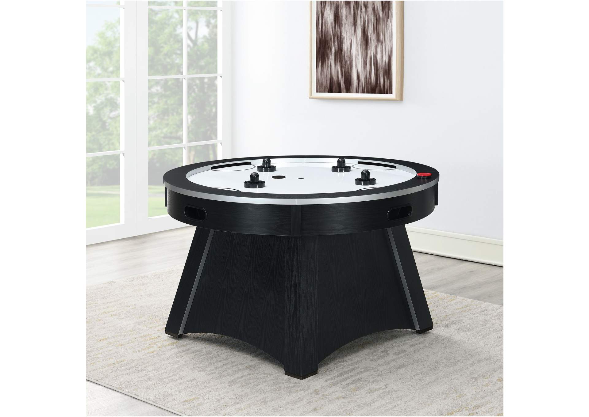 Oberon Round Hockey Table,Elements