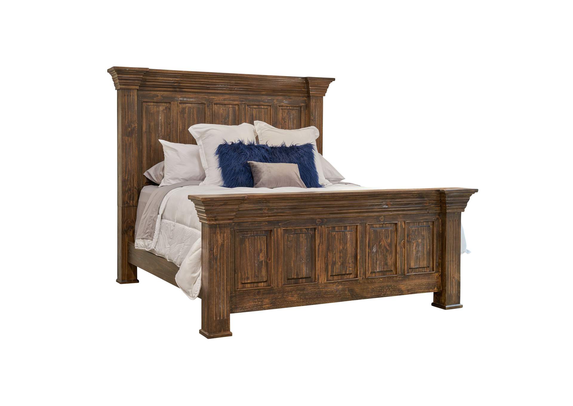 Olivia Brown King 5 Piece Bedroom Set,Elements