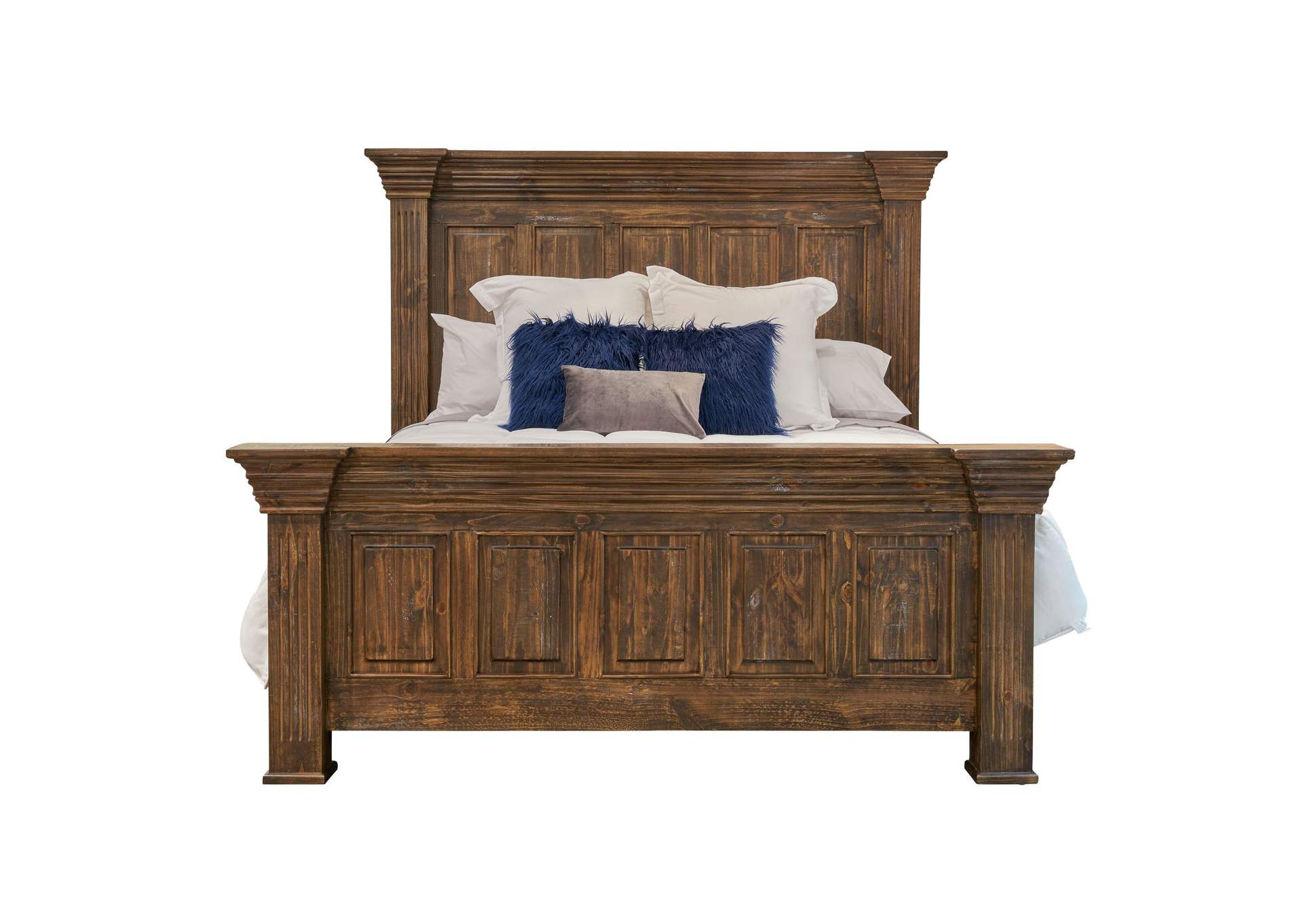 Olivia Brown King Bed,Elements