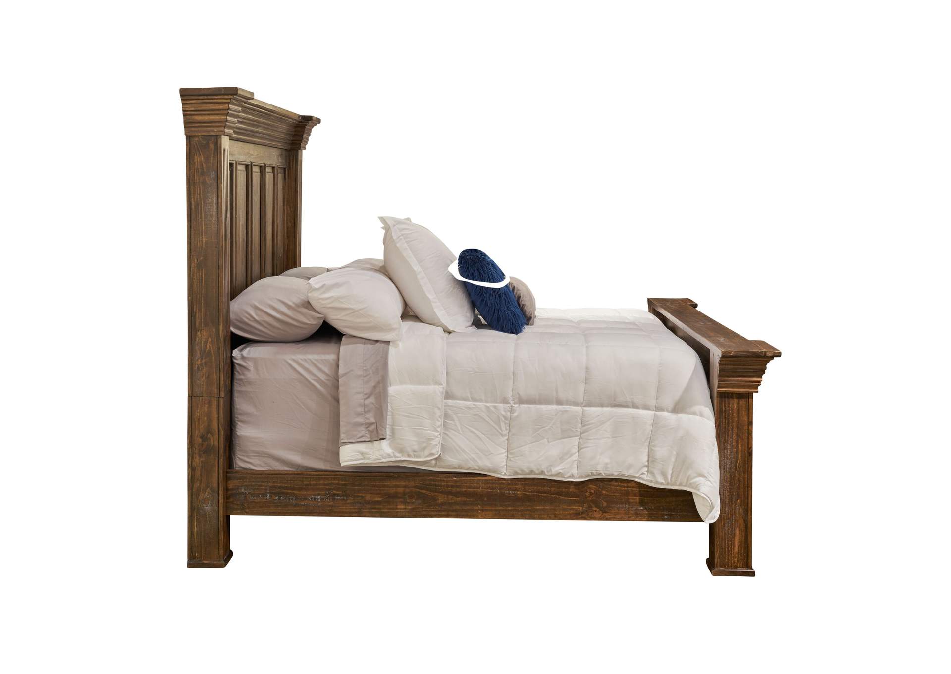 Olivia Brown King Bed,Elements