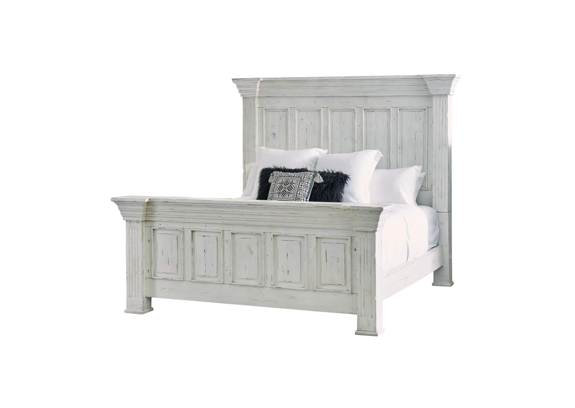 Olivia White Queen Bed,Elements