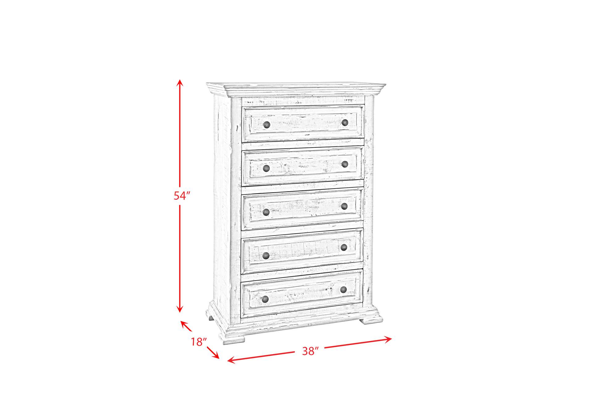 Olivia Brown King 5 Piece Bedroom Set,Elements