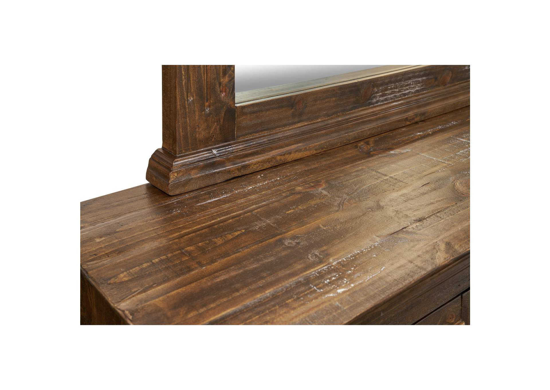 Olivia Brown King 5 Piece Bedroom Set,Elements