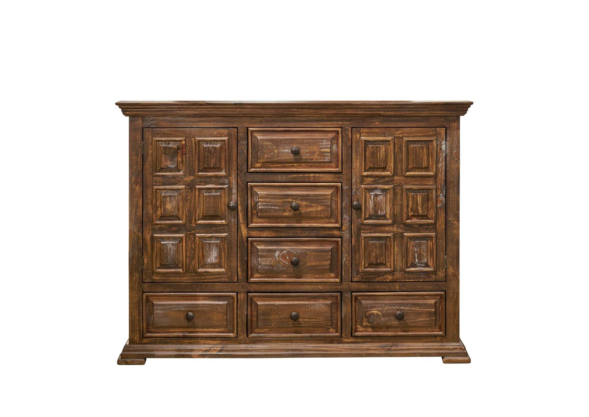 Olivia Brown Dresser,Elements