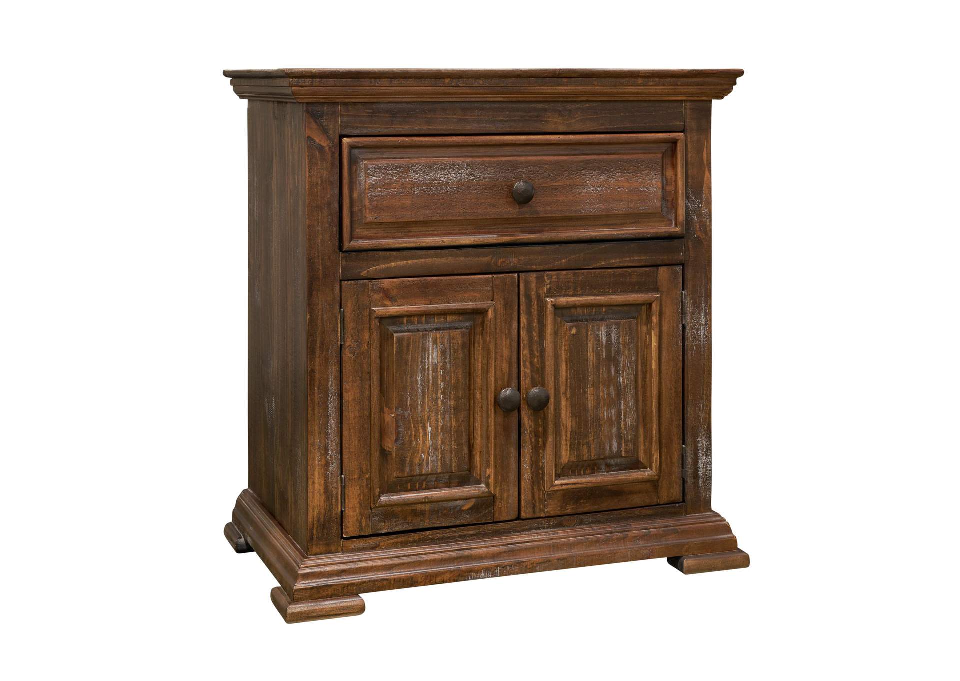 Olivia Brown King 5 Piece Bedroom Set,Elements
