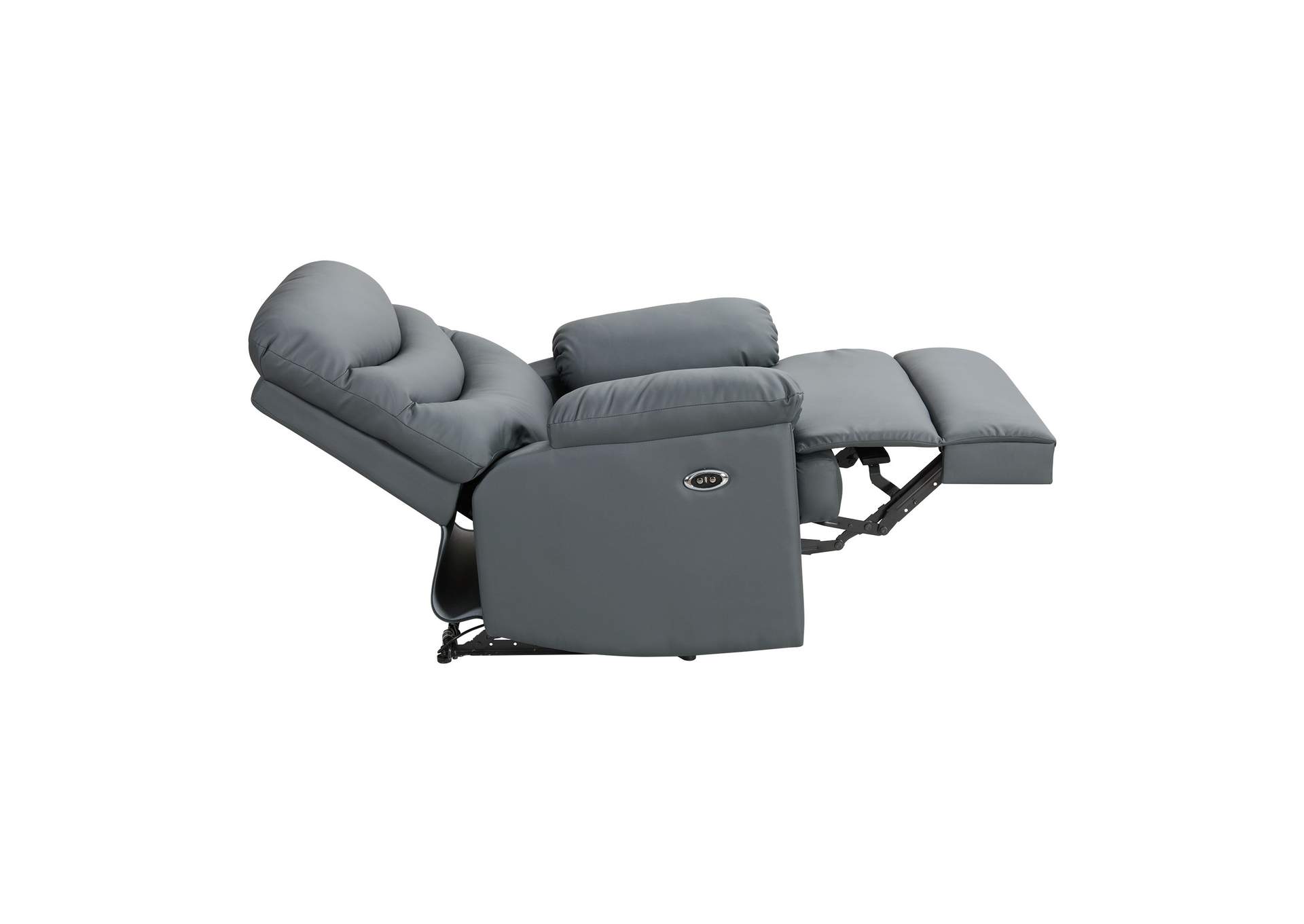 Palmdale 91491 Power Recliner Pu Grey A,Elements