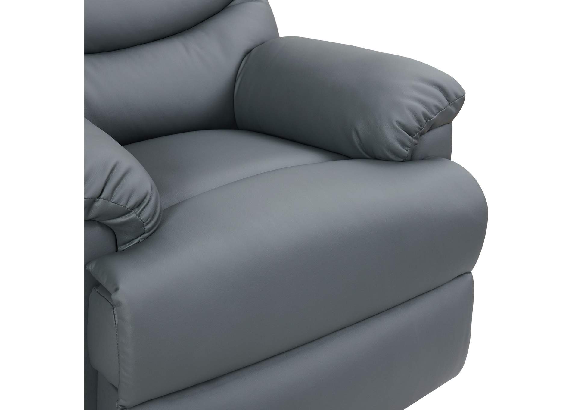 Palmdale 91491 Power Recliner Pu Grey A,Elements