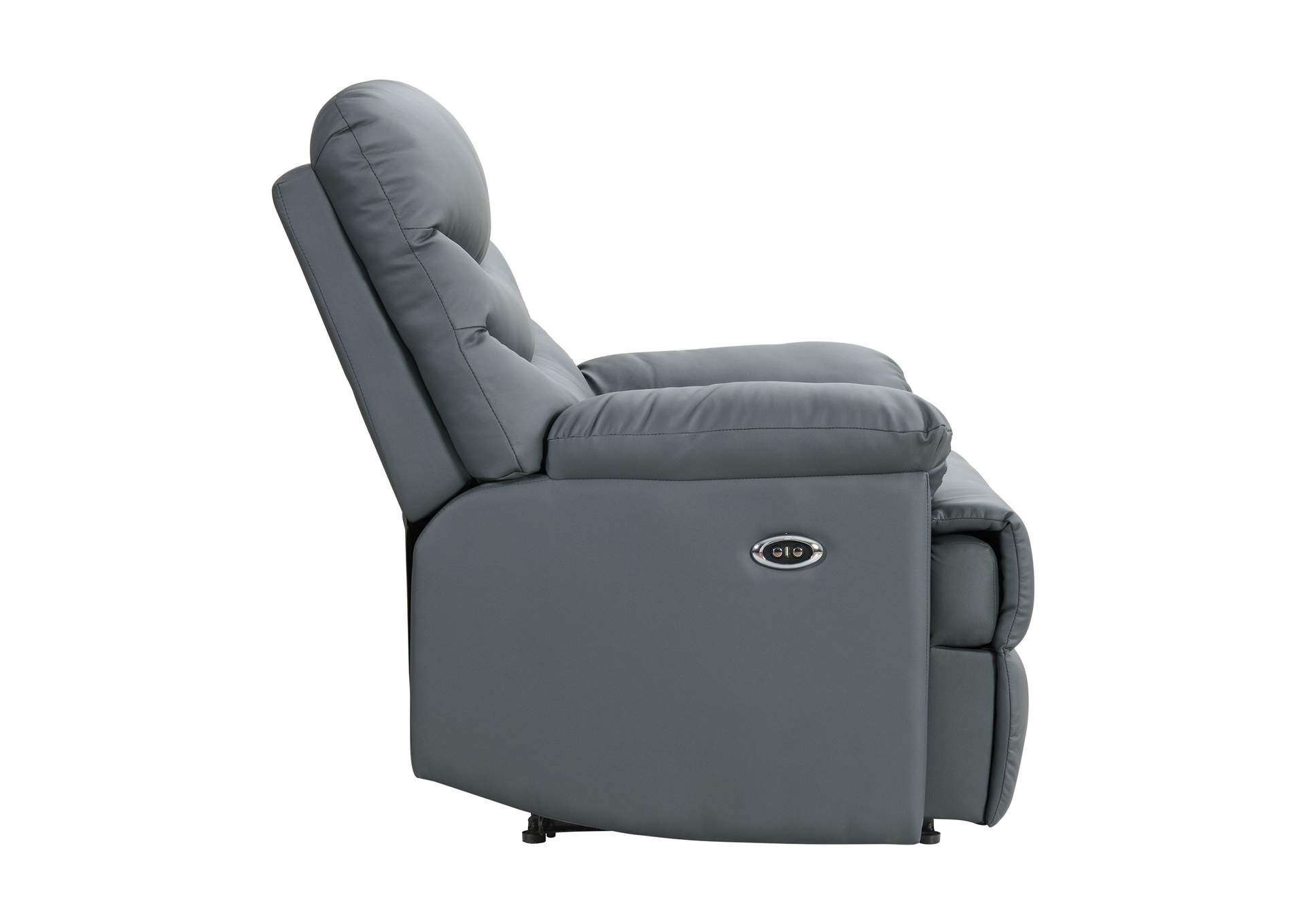 Palmdale 91491 Power Recliner Pu Grey A,Elements