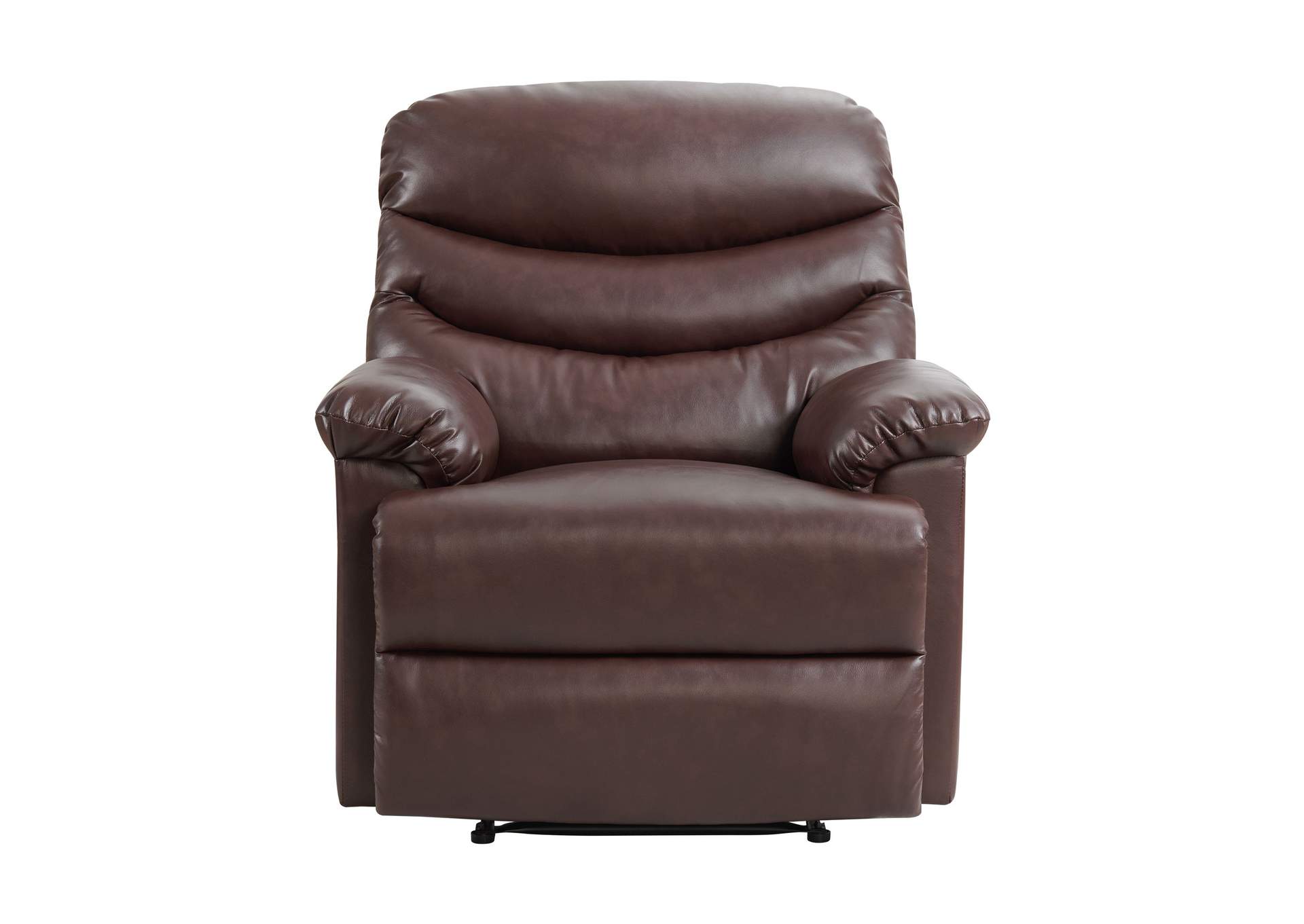 Palmdale 91491 Power Recliner Pu Red - Brown A,Elements