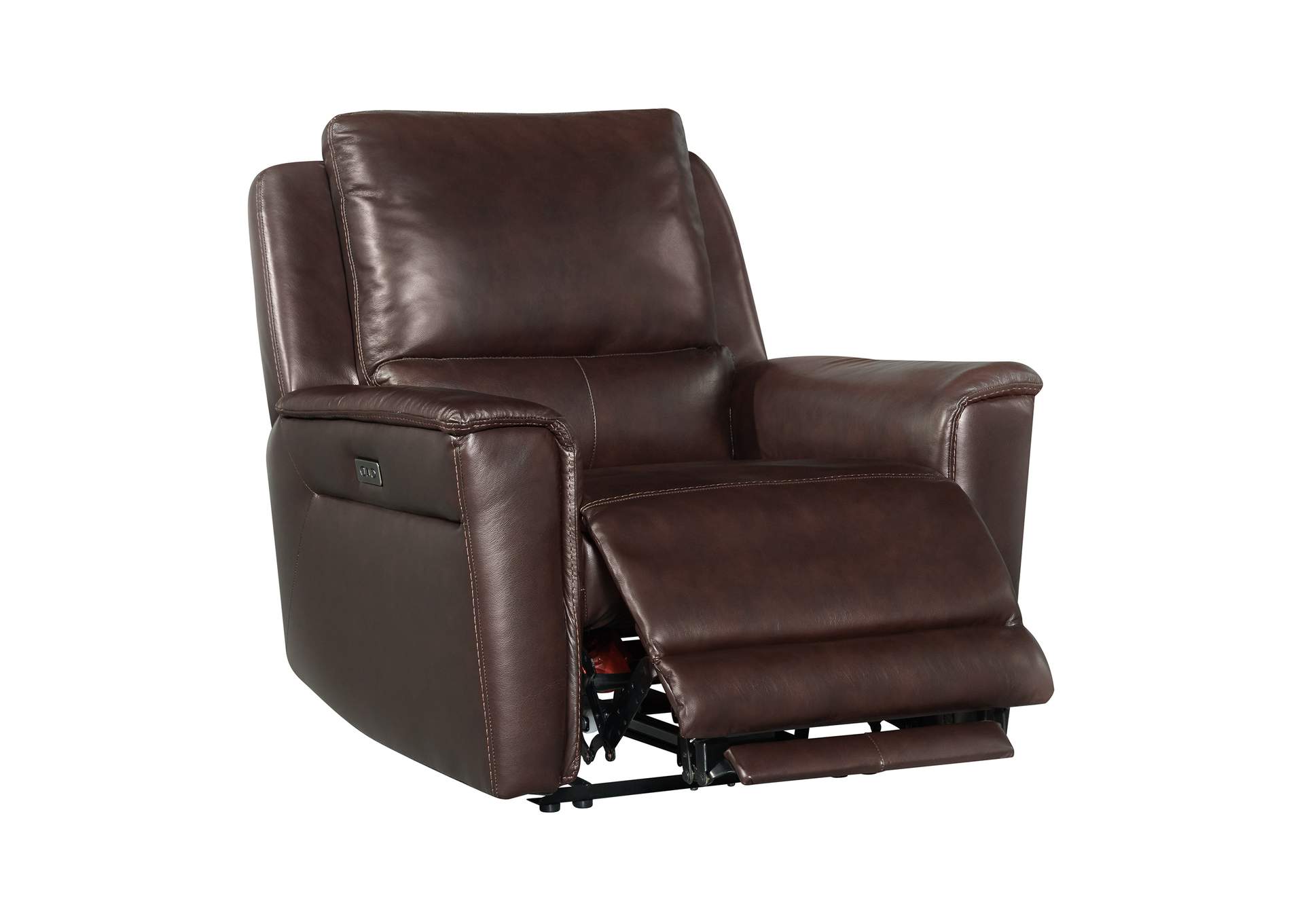 Pantera Power Motion Recliner In Palais Dark Brown,Elements