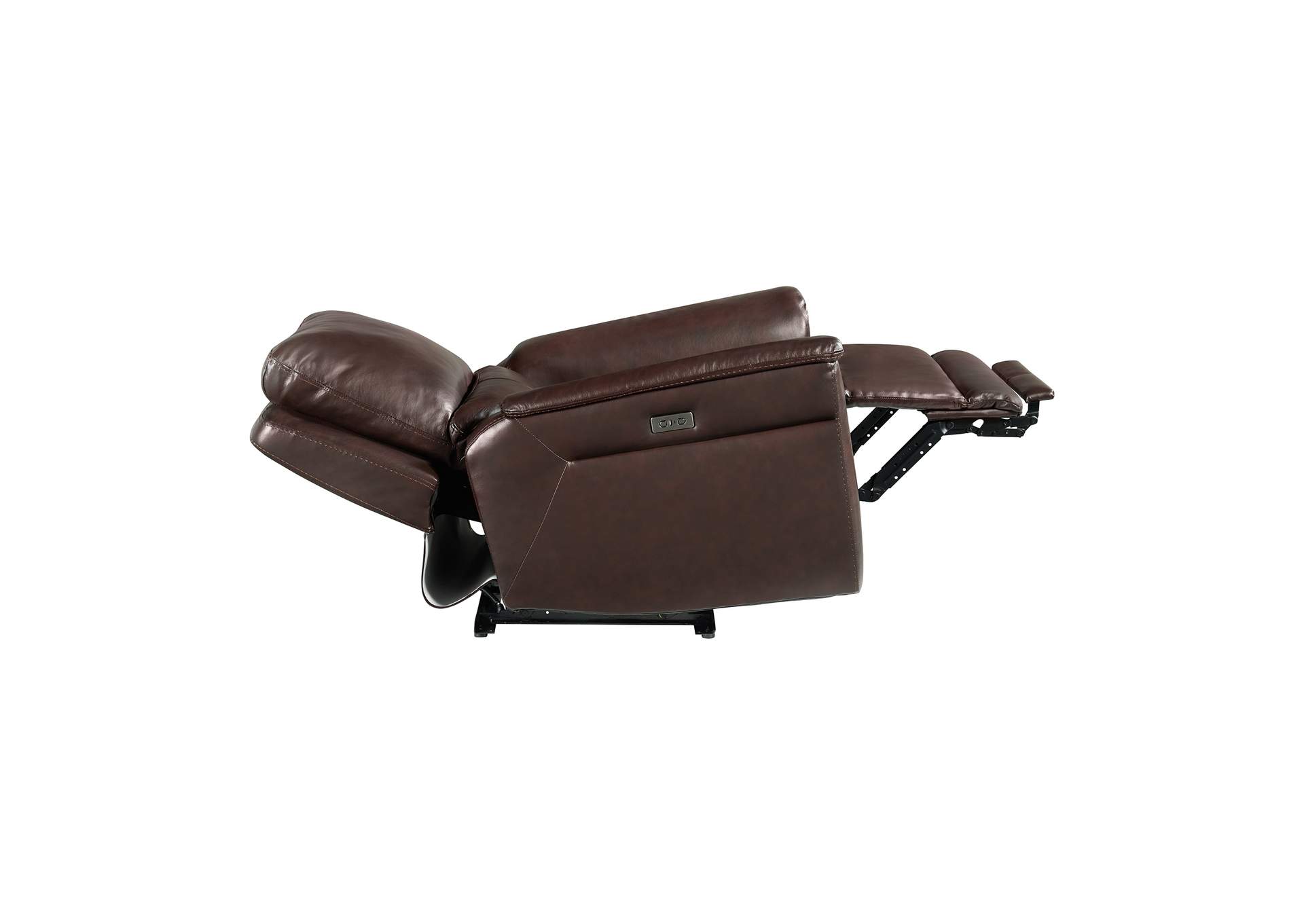 Pantera Power Motion Recliner In Palais Dark Brown,Elements