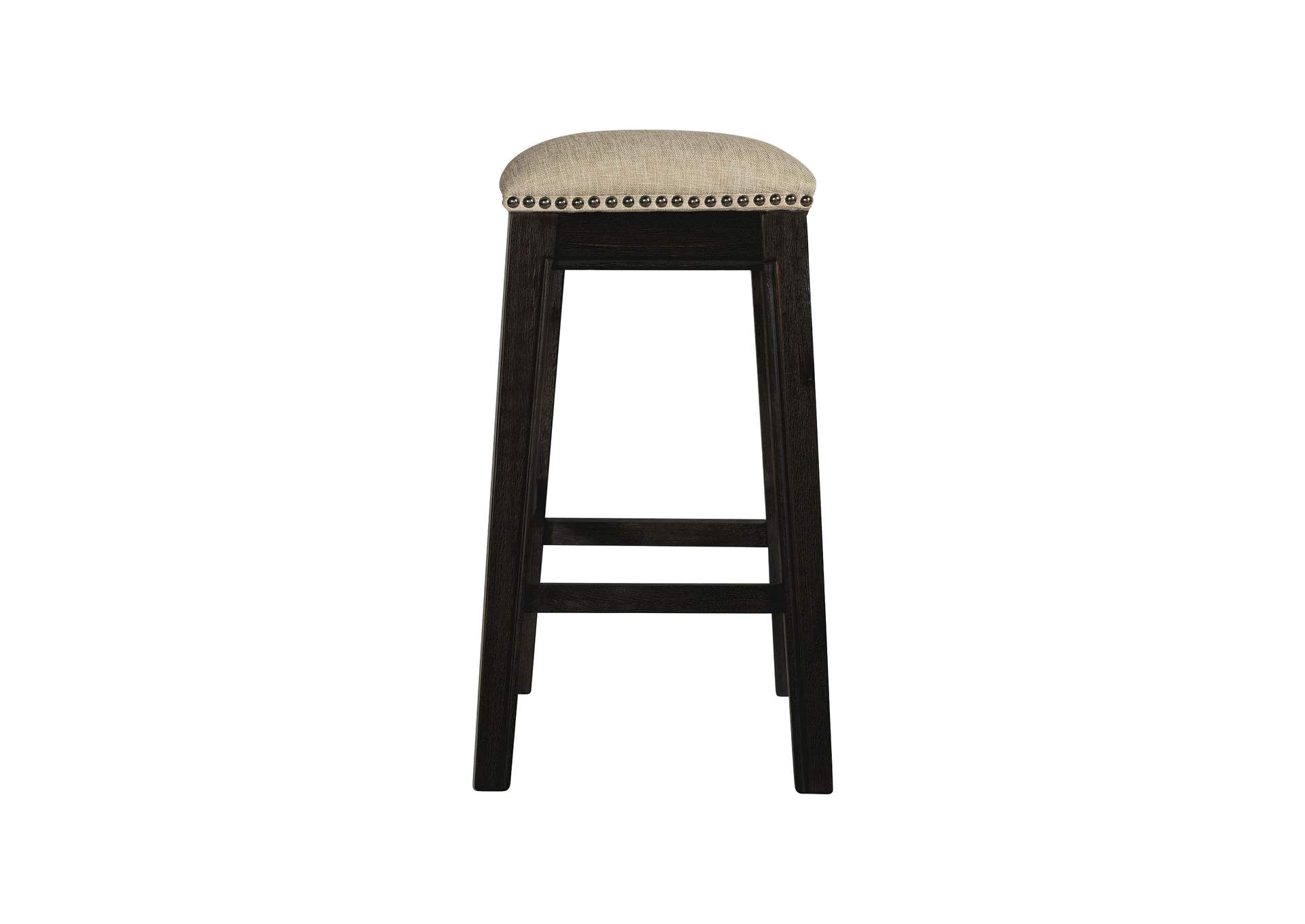 Parkside 24 Counter Stool - Linen - Dark Wash,Elements
