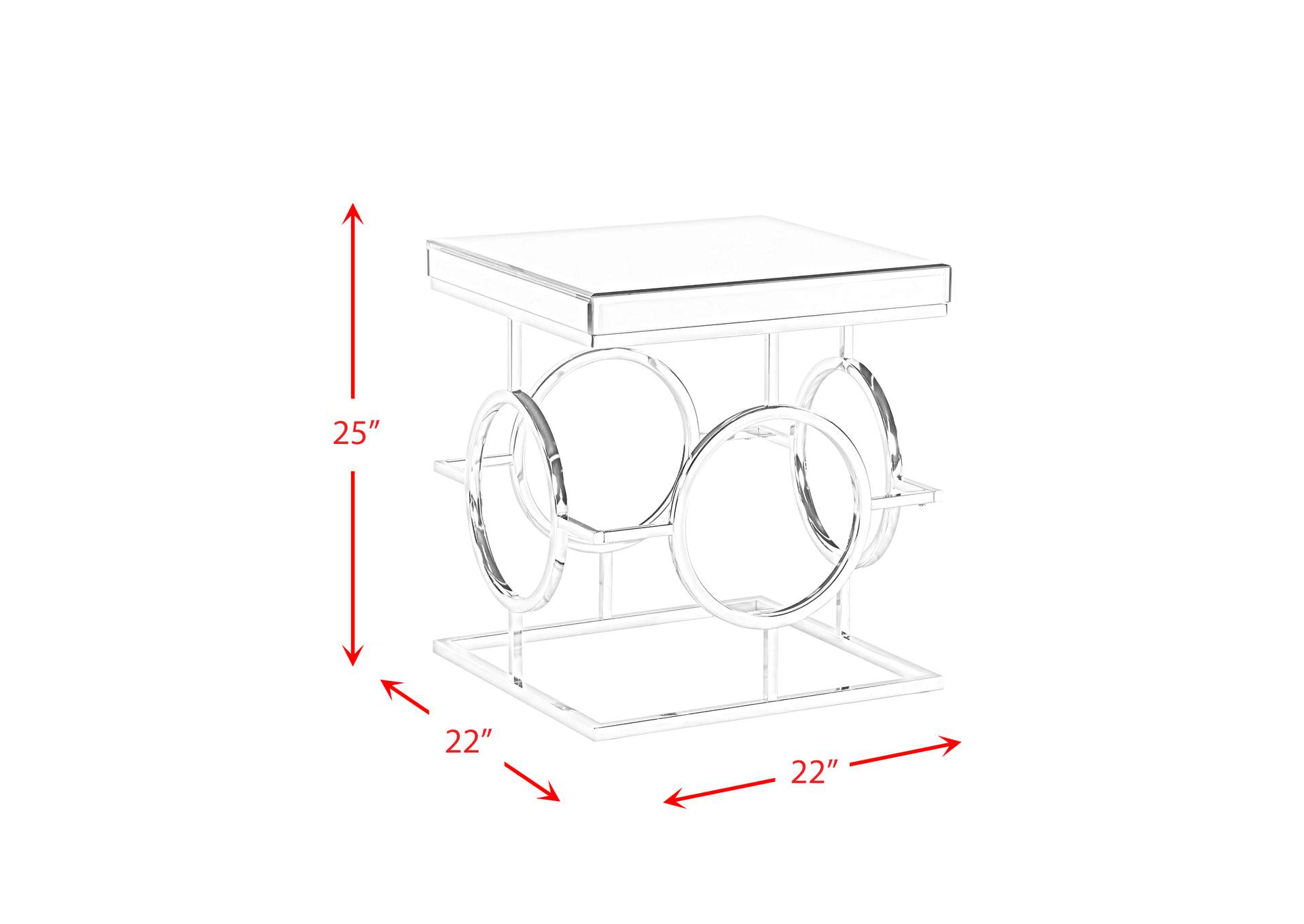 Pearl End Table,Elements