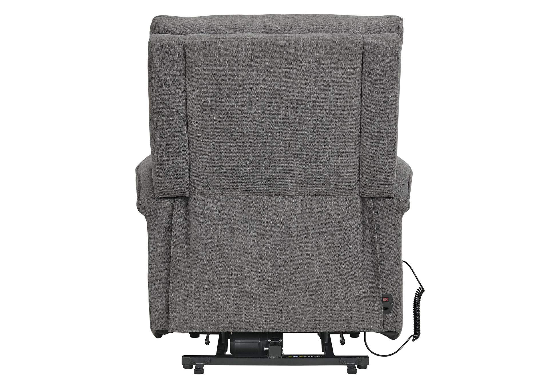 Pecos Power Motion Lift Chair In 15337 - 2 Ribbit Charcoal,Elements