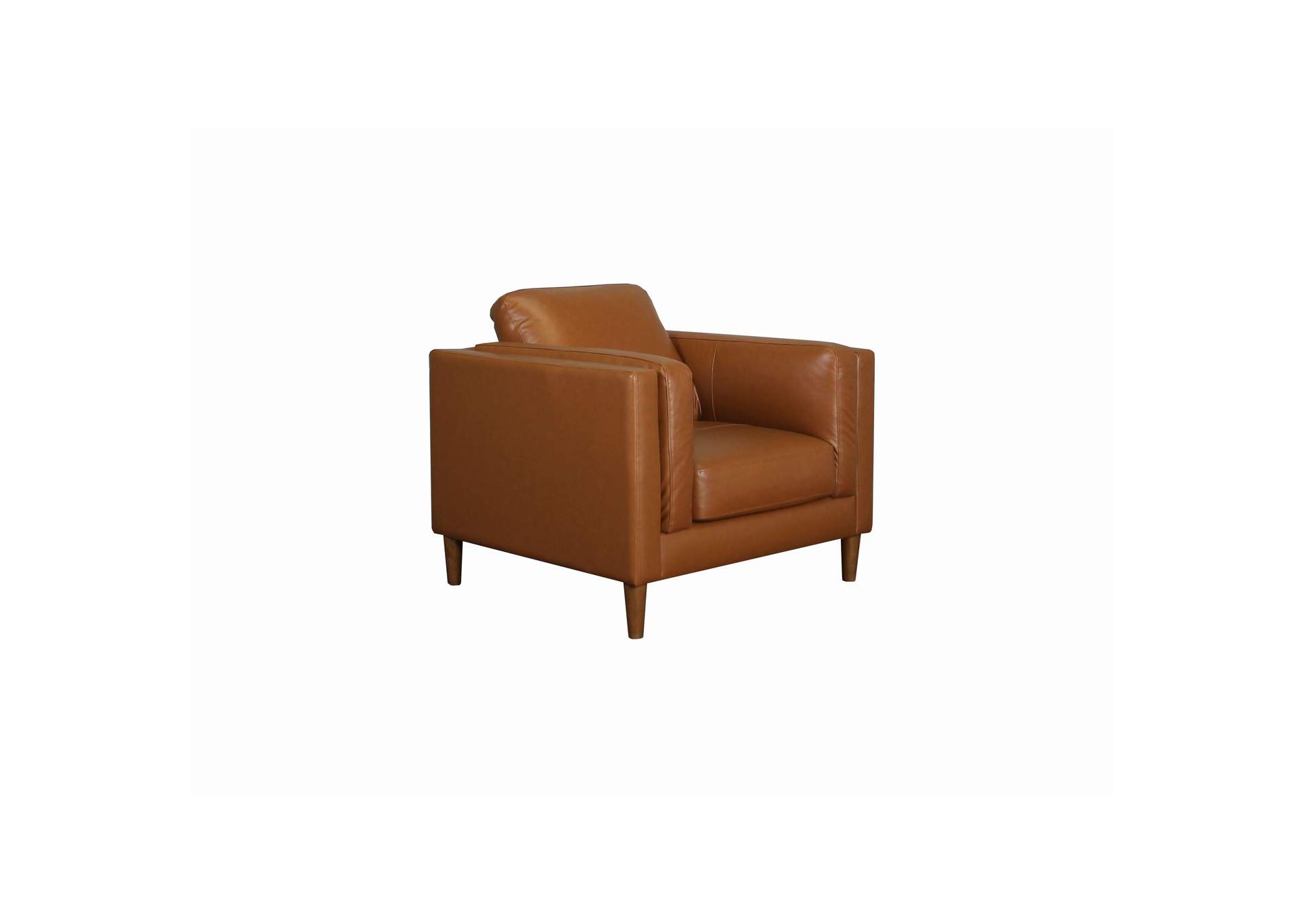 Pico Chair In Fiero Tan Top Grain - Pvc,Elements