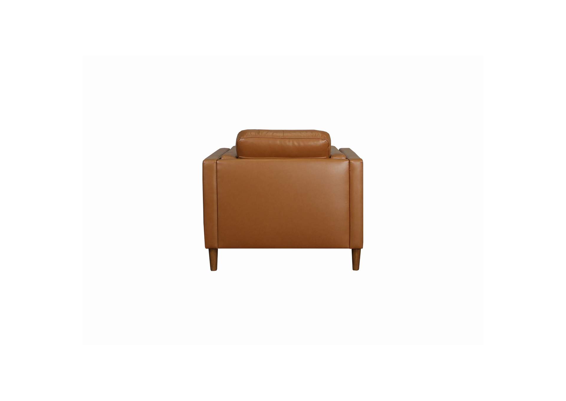 Pico Chair In Fiero Tan Top Grain - Pvc,Elements