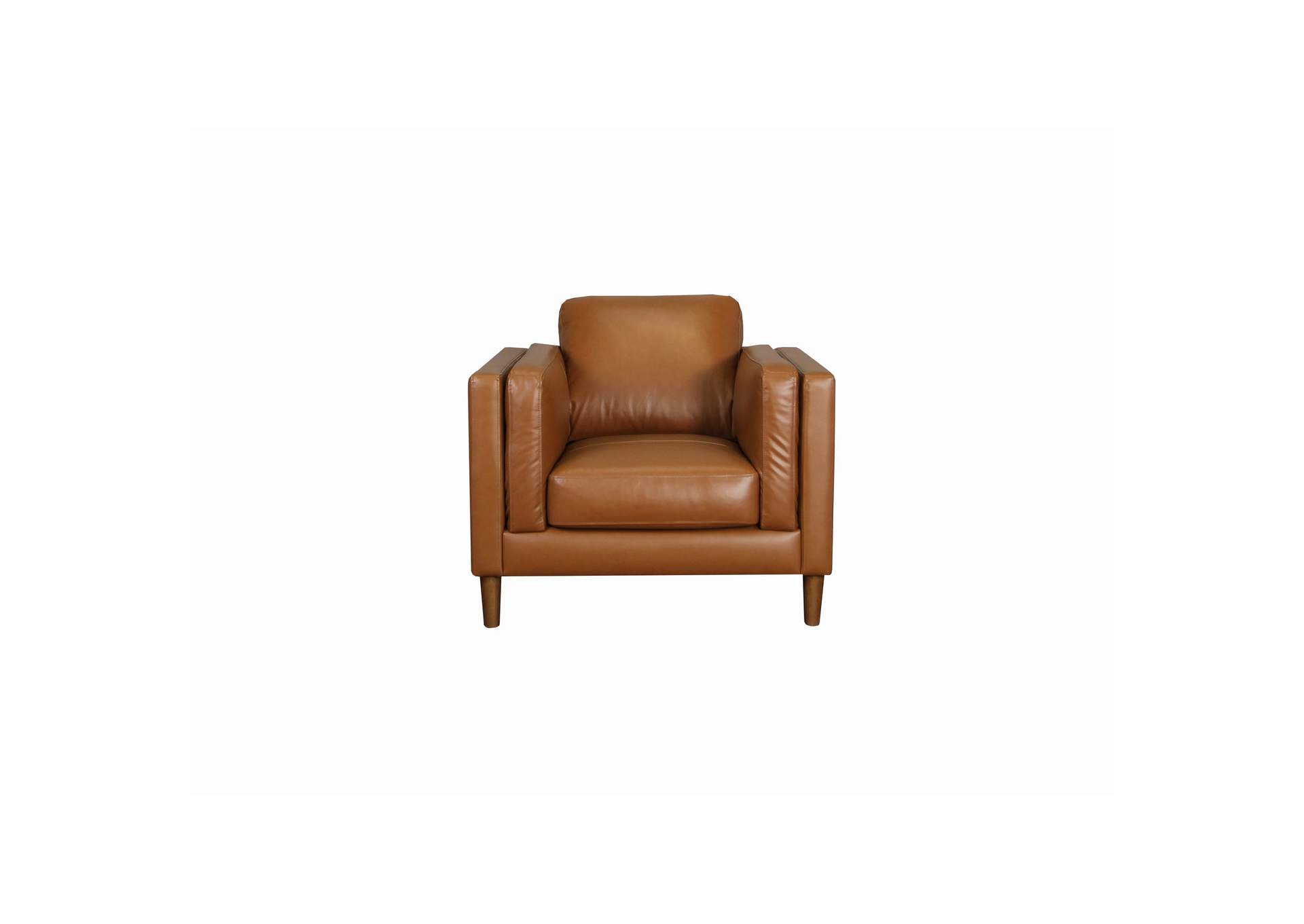 Pico Chair In Fiero Tan Top Grain - Pvc,Elements