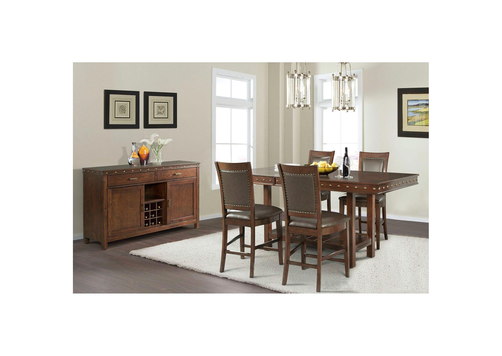 Prescott Counter Dining Table,Elements