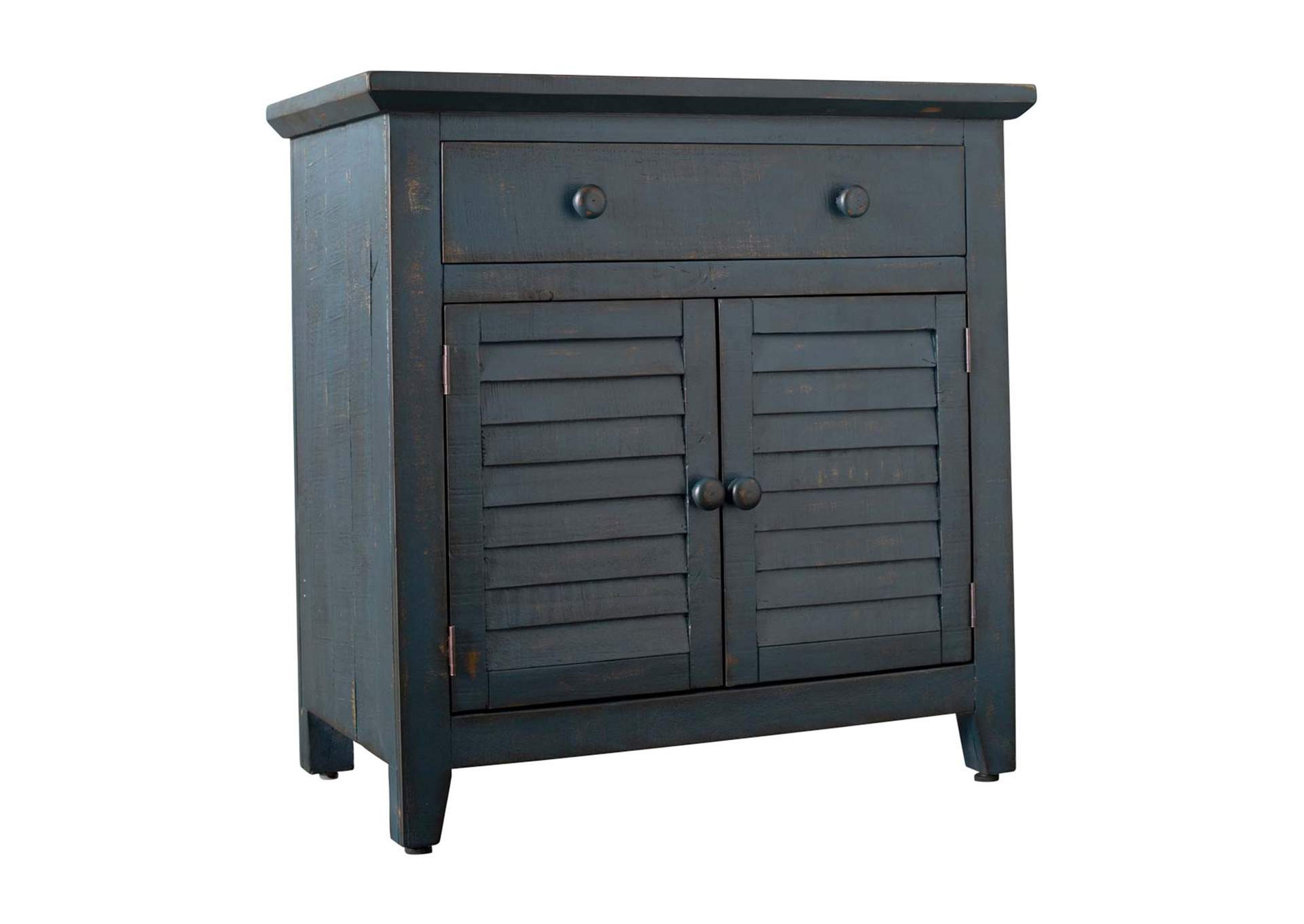 Rafael - Accent Chest Blue,Elements
