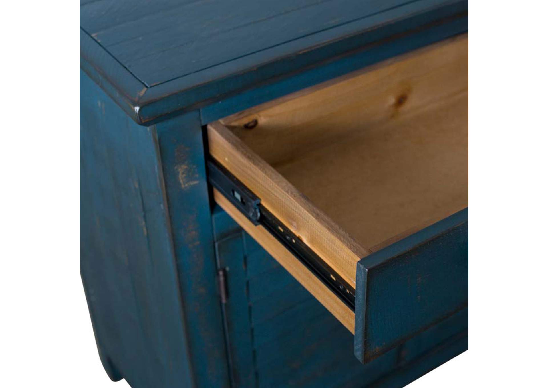 Rafael - Accent Chest Blue,Elements