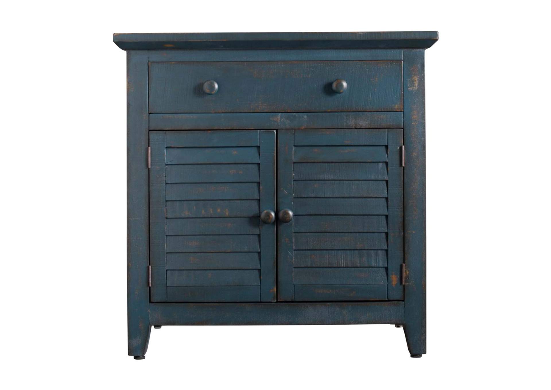 Rafael - Accent Chest Blue,Elements