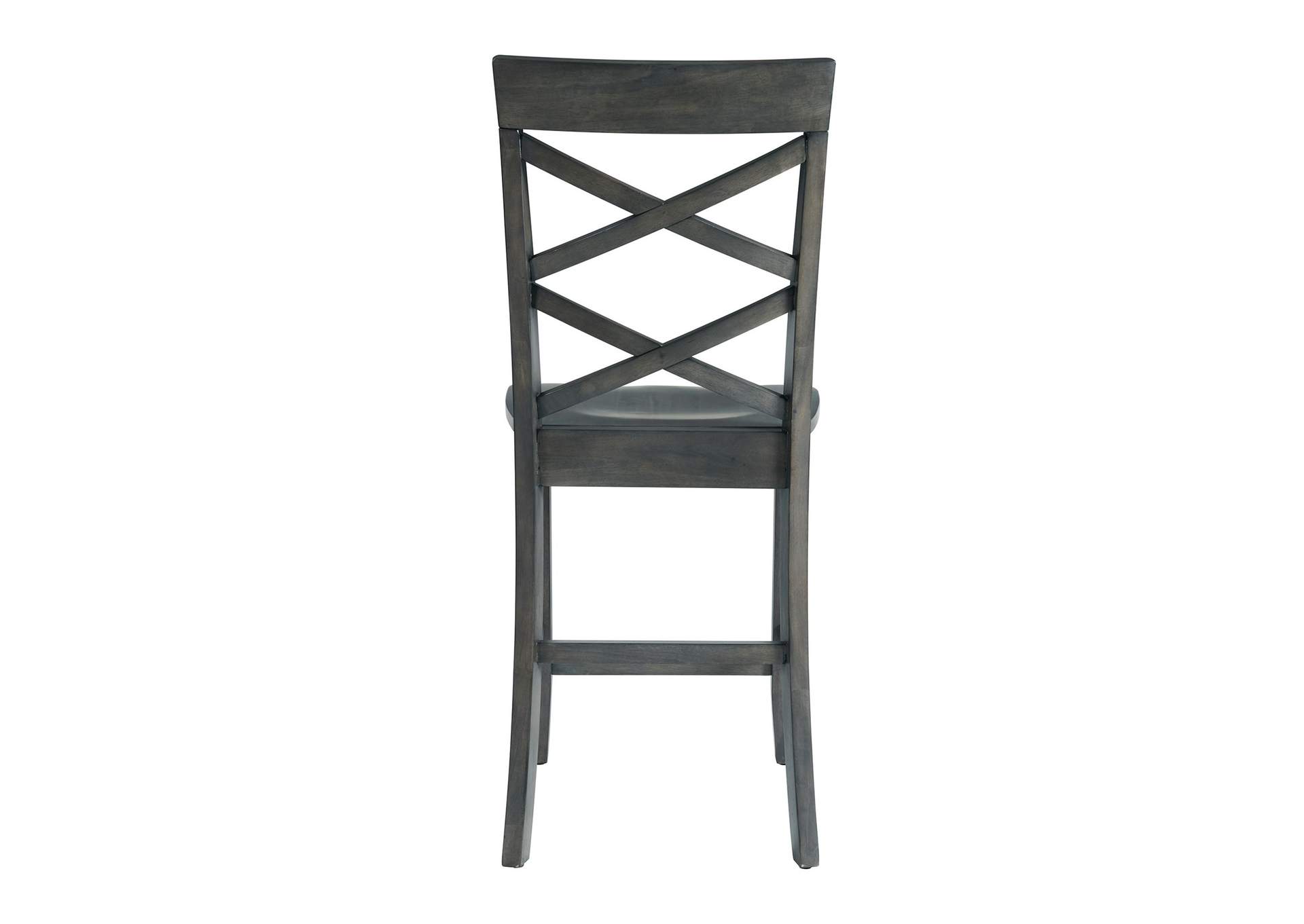 Renegade Counter Side Chair Grey 2 Per Pack,Elements