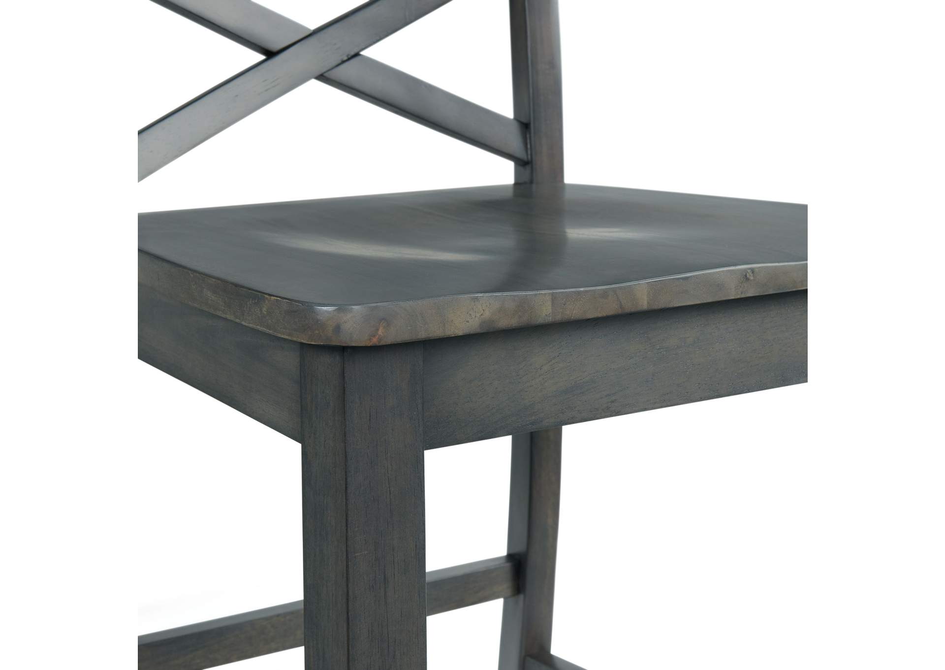 Renegade Counter Side Chair Grey 2 Per Pack,Elements