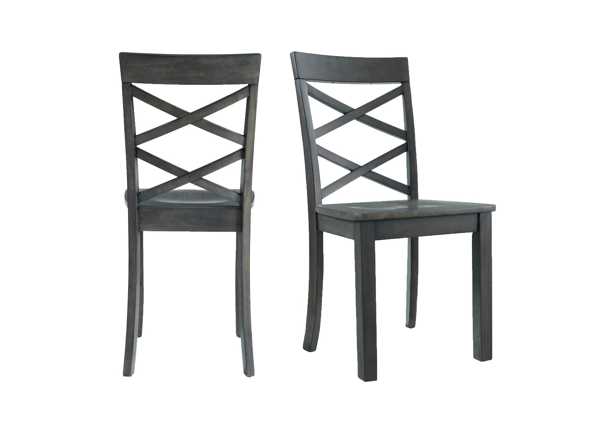 Renegade Dining Side Chair Grey 2 Per Pack,Elements