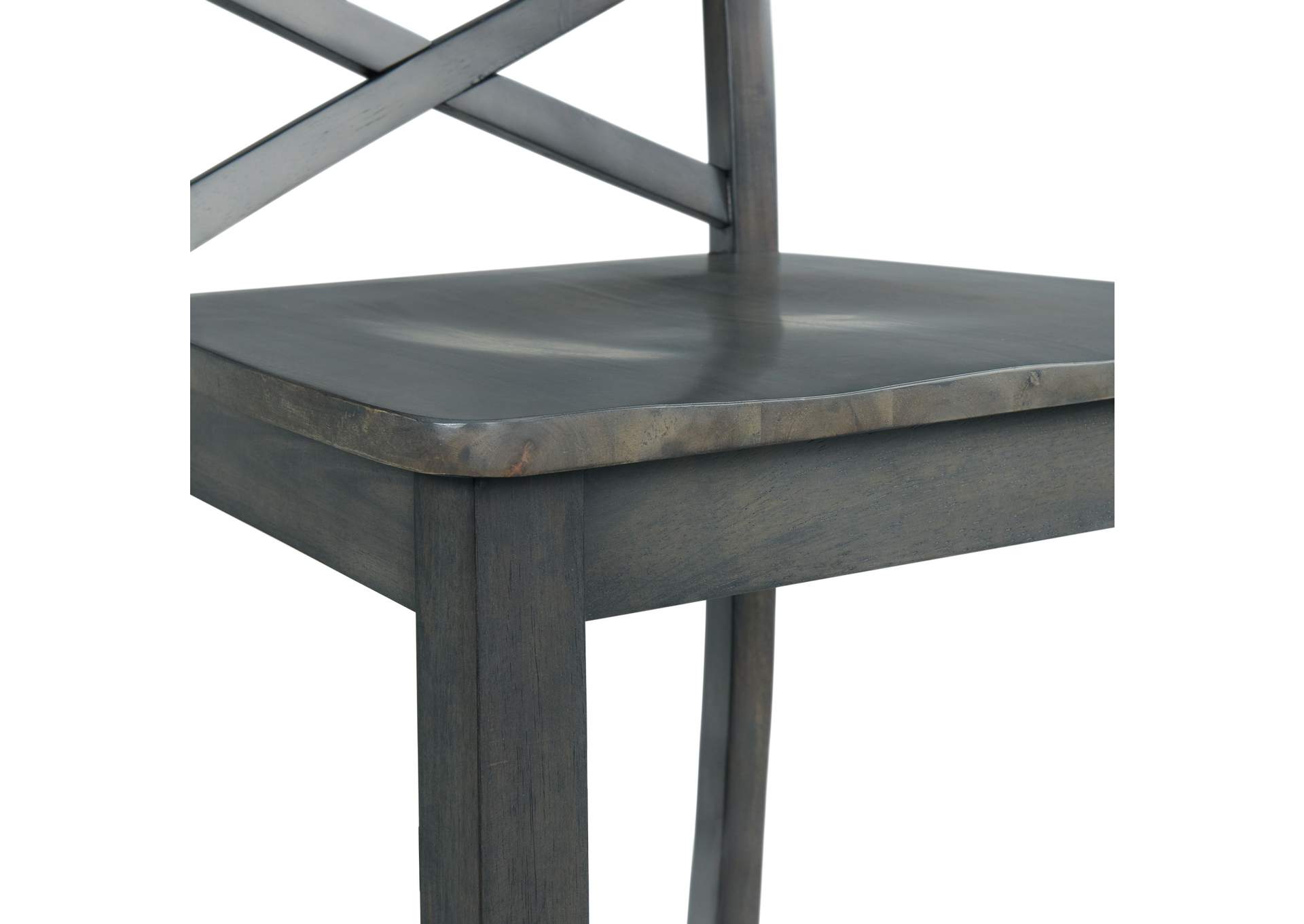 Renegade Dining Side Chair Grey 2 Per Pack,Elements