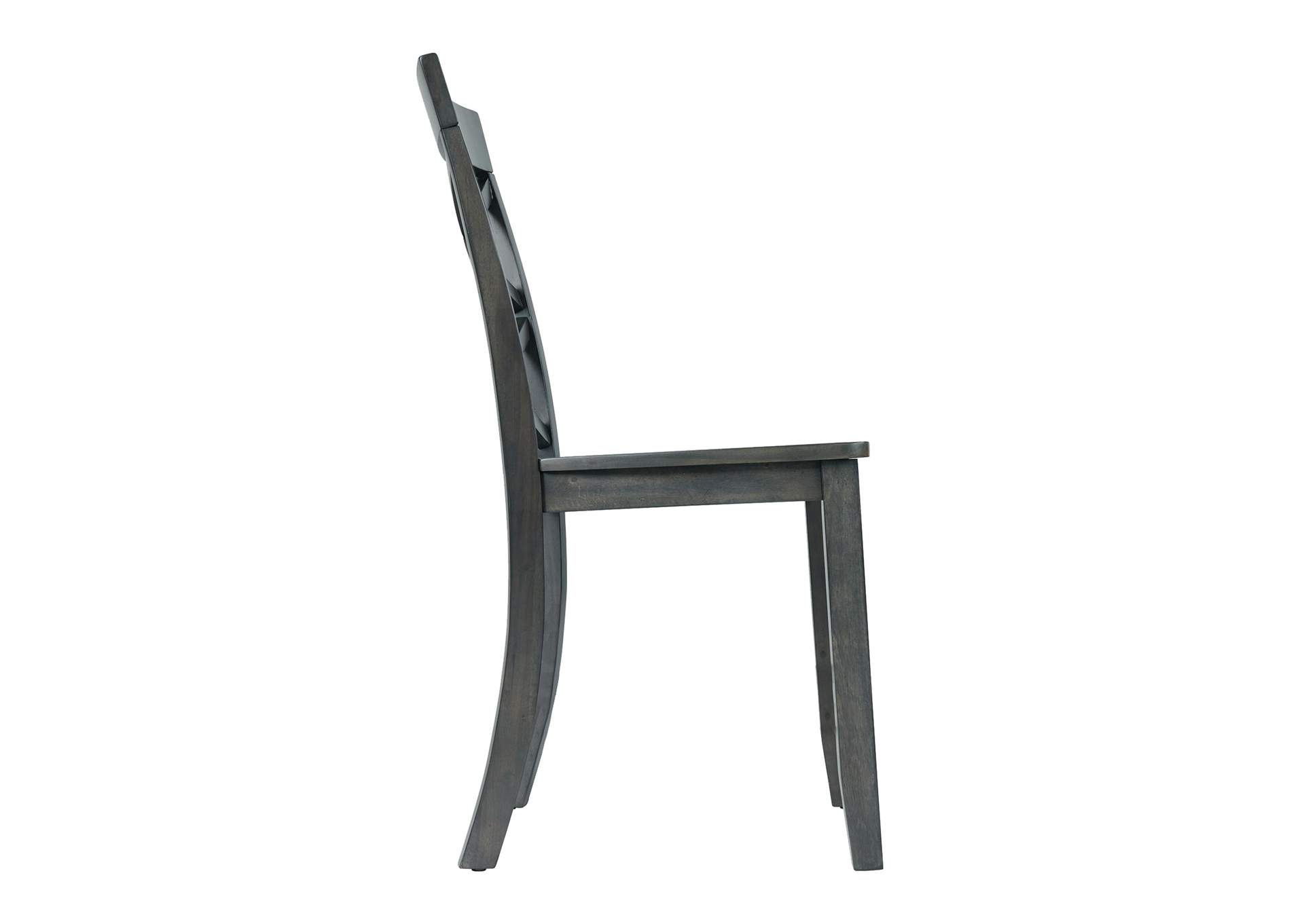 Renegade Dining Side Chair Grey 2 Per Pack,Elements