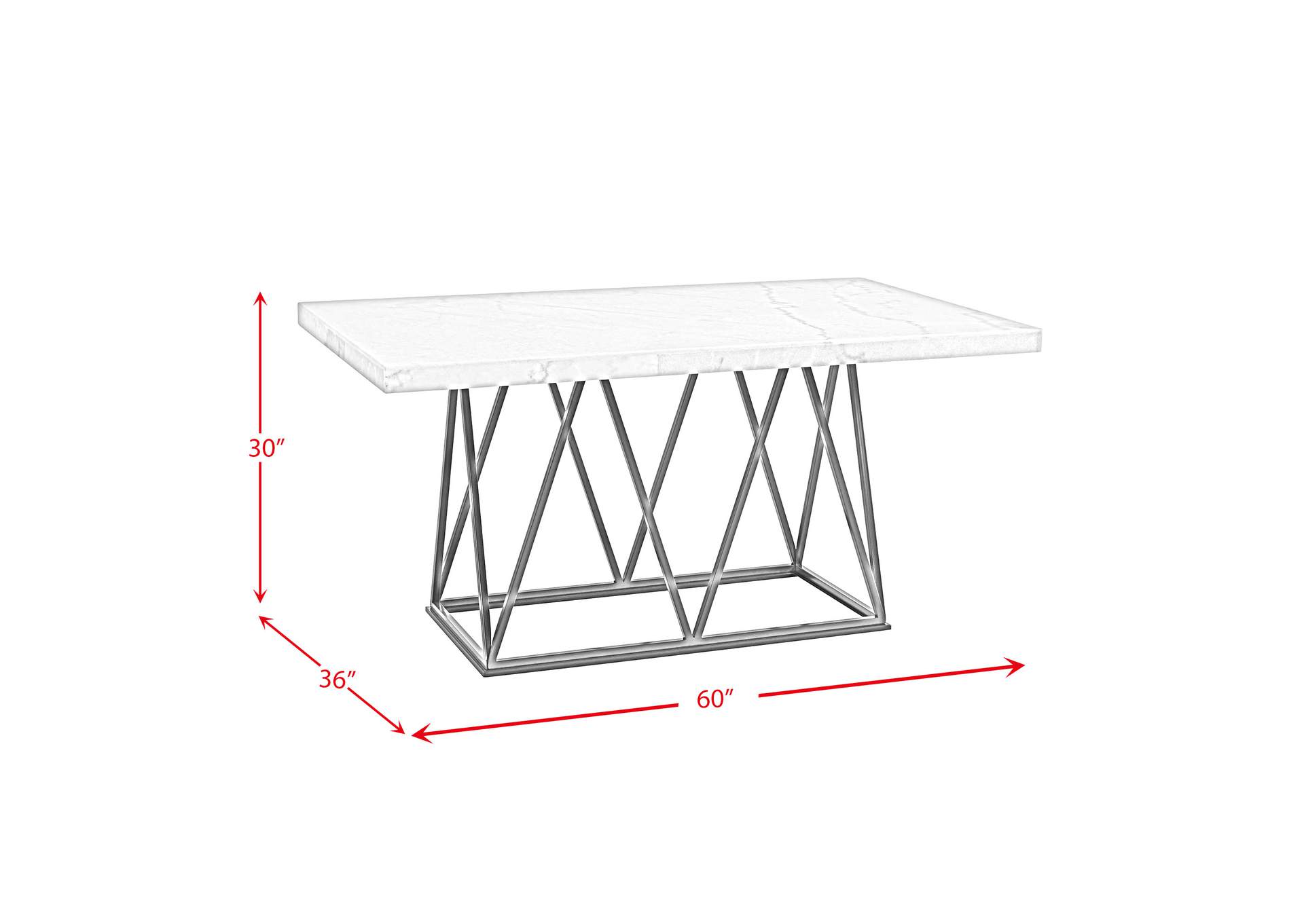 Riko Rectangular Dining Table,Elements