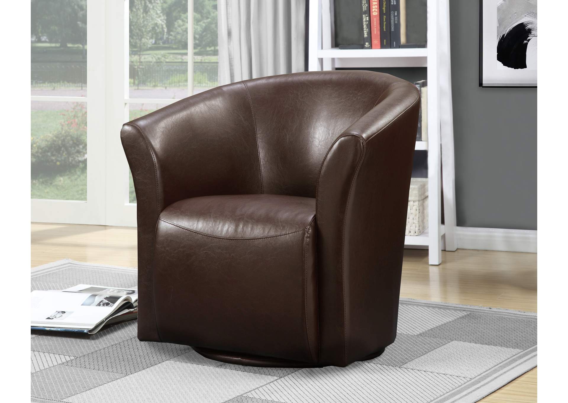 Rocket 6273 Swivel Chair Riviera 6273 Brown,Elements