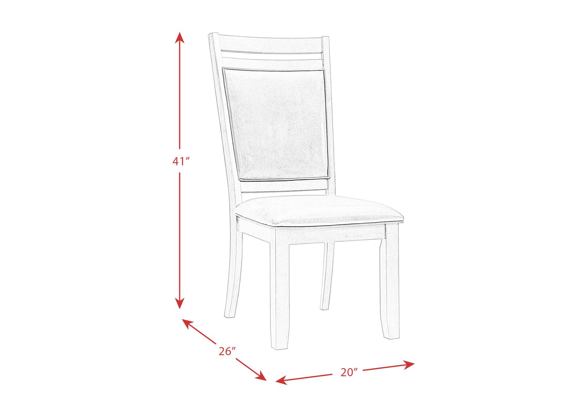 Rolex Side Chair 2 Per Carton,Elements