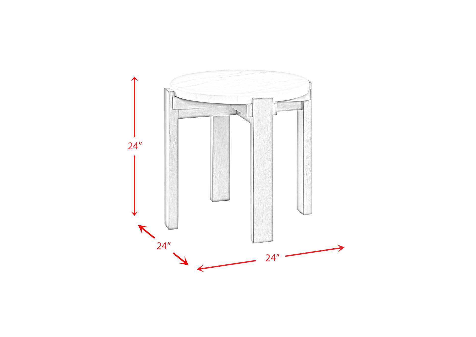 Rosamel 2 Piece Occasional Table Set - Coffee Table End Table,Elements