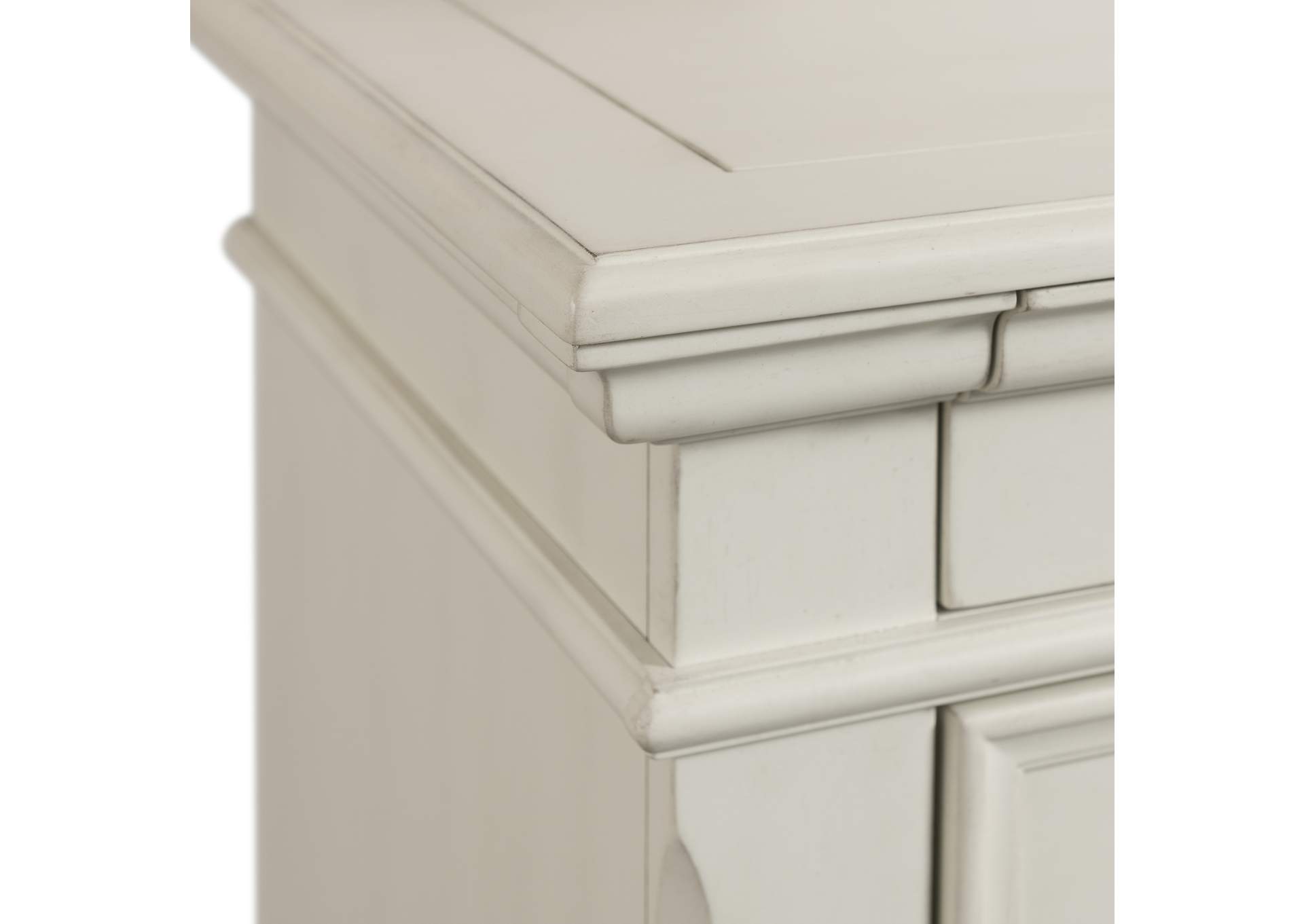 Slater Chest In Antique White,Elements