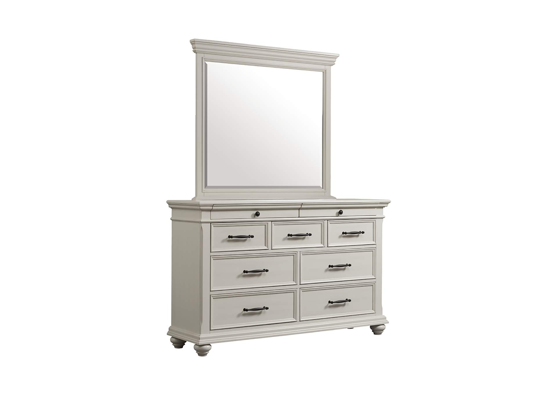 Slater 9 - Drawer Dresser With Mirror,Elements