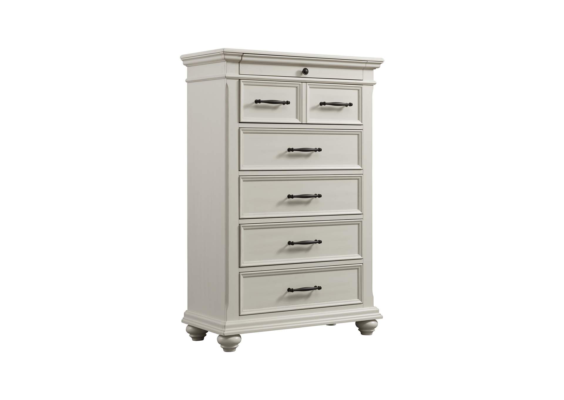 Slater Chest In Antique White,Elements