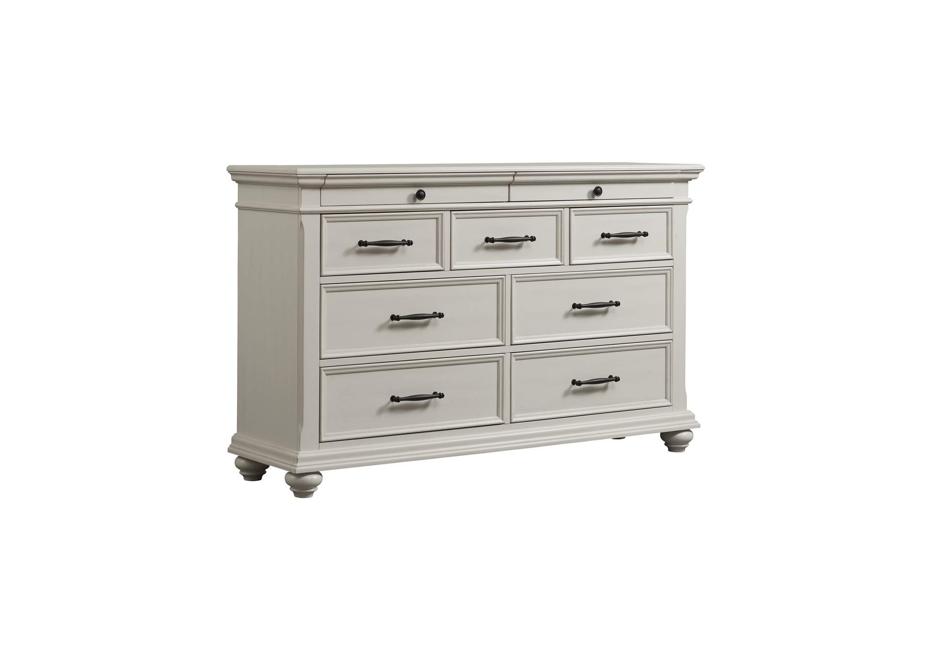 Slater Dresser In Antique White,Elements