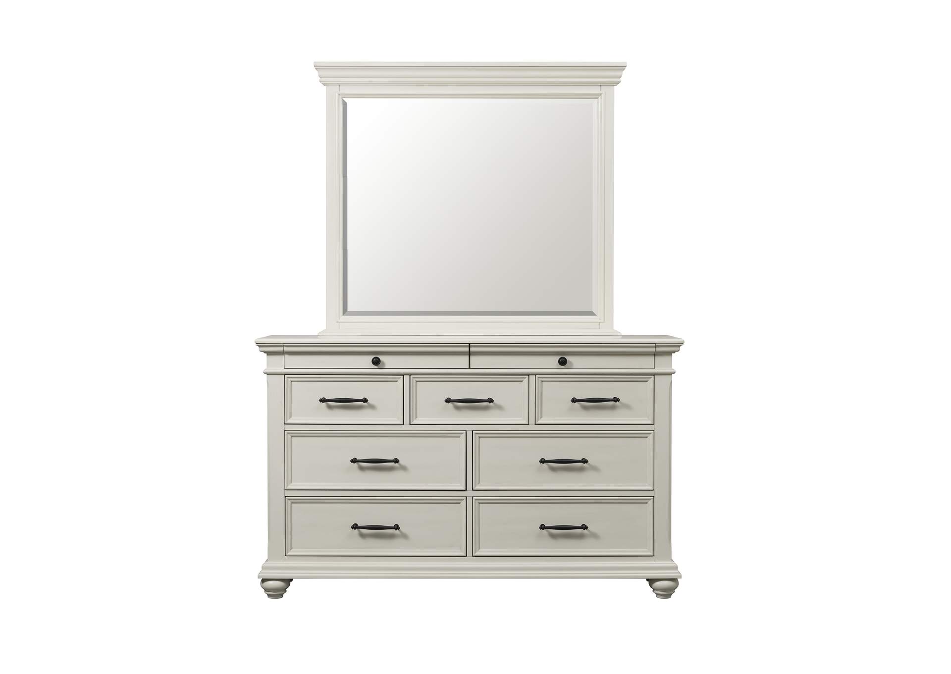 Slater 9 - Drawer Dresser With Mirror,Elements