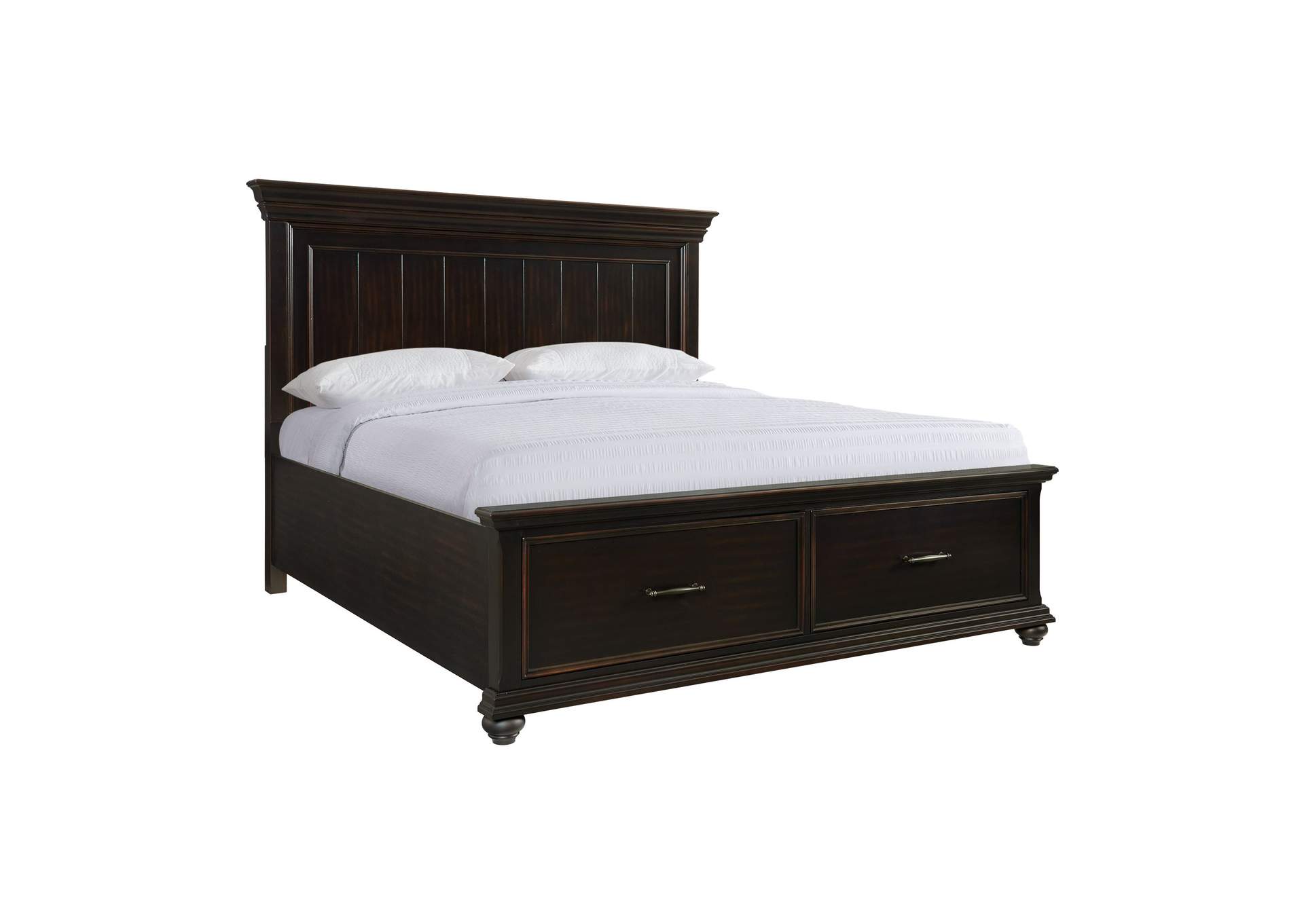 Slater King Bed Black,Elements